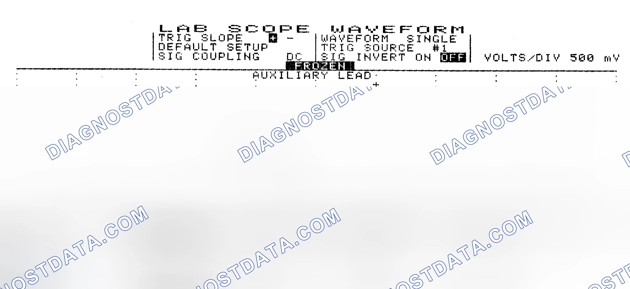 Scheme 10: Single Injector w/Excessive Current Flow - Current Pattern