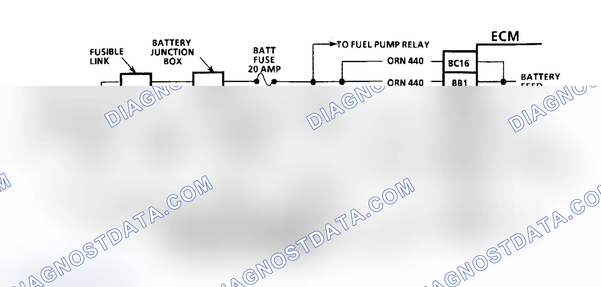Scheme 392: Chart A2 Schematic, (3.3L "A" Body) Won't Flash Code 12 "Service Engine Soon" Light On
