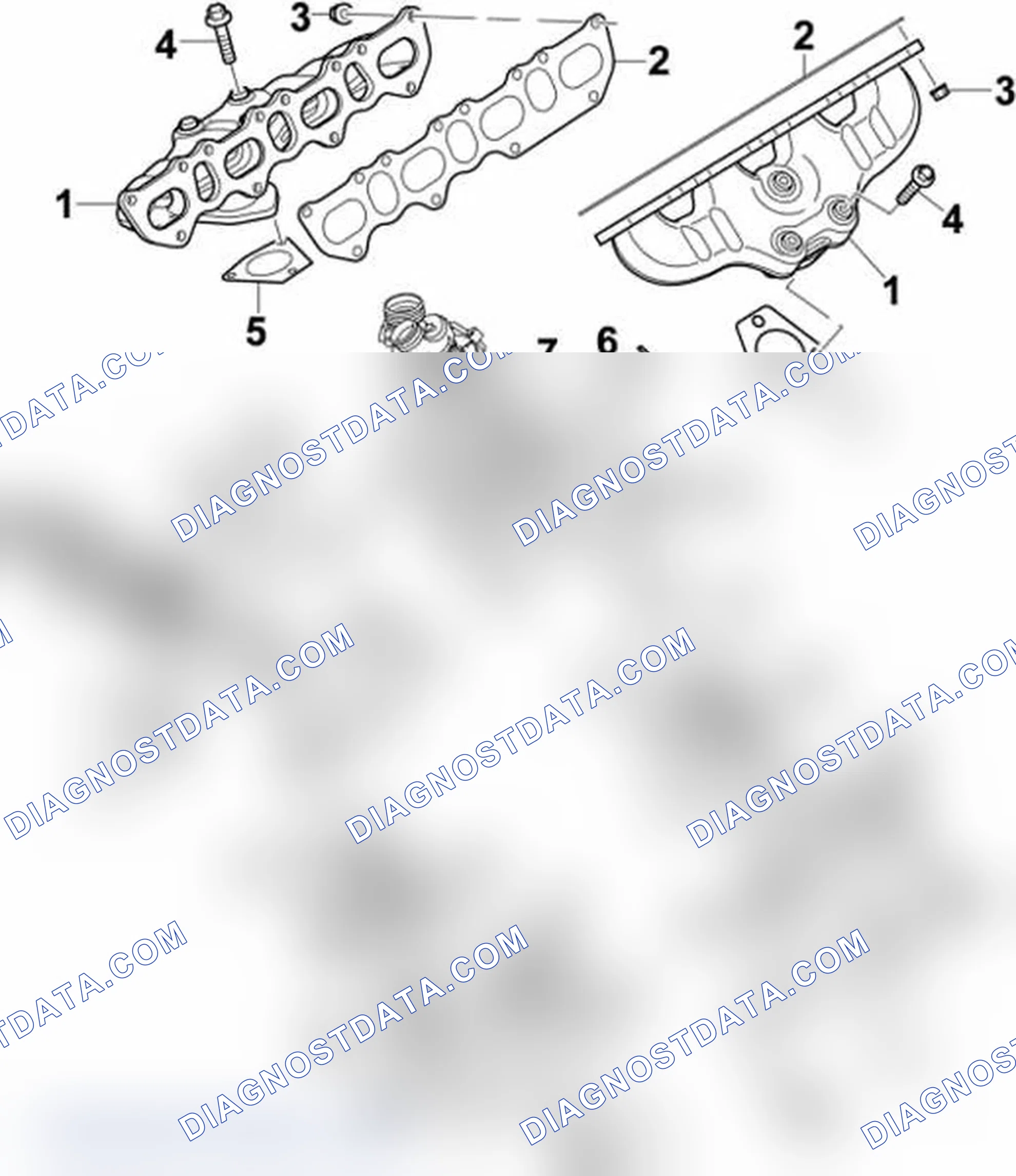 Scheme 126: Removing oxygen sensors in front of catalytic converter - Cayenne Turbo (M48/50)