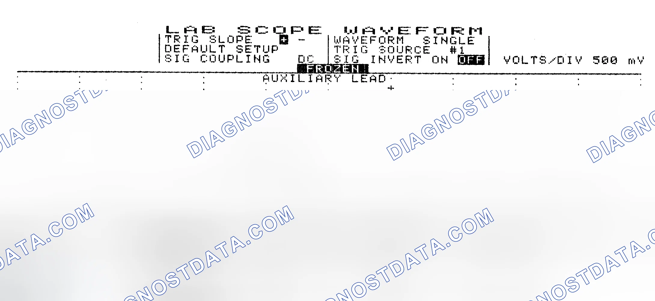 Scheme 10: Single Injector w/Excessive Current Flow - Current Pattern