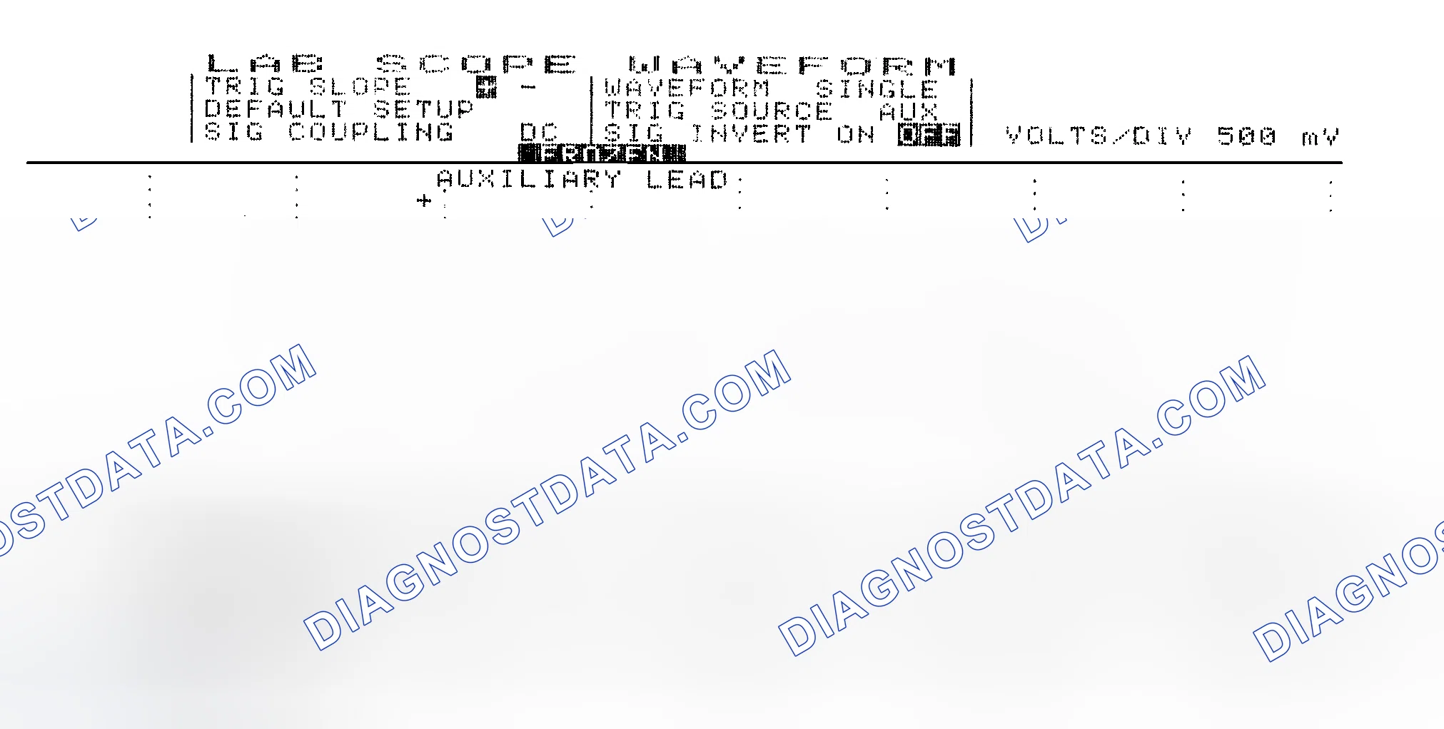 Scheme 14: Single Injector w/Excessive Current Flow - Current Pattern
