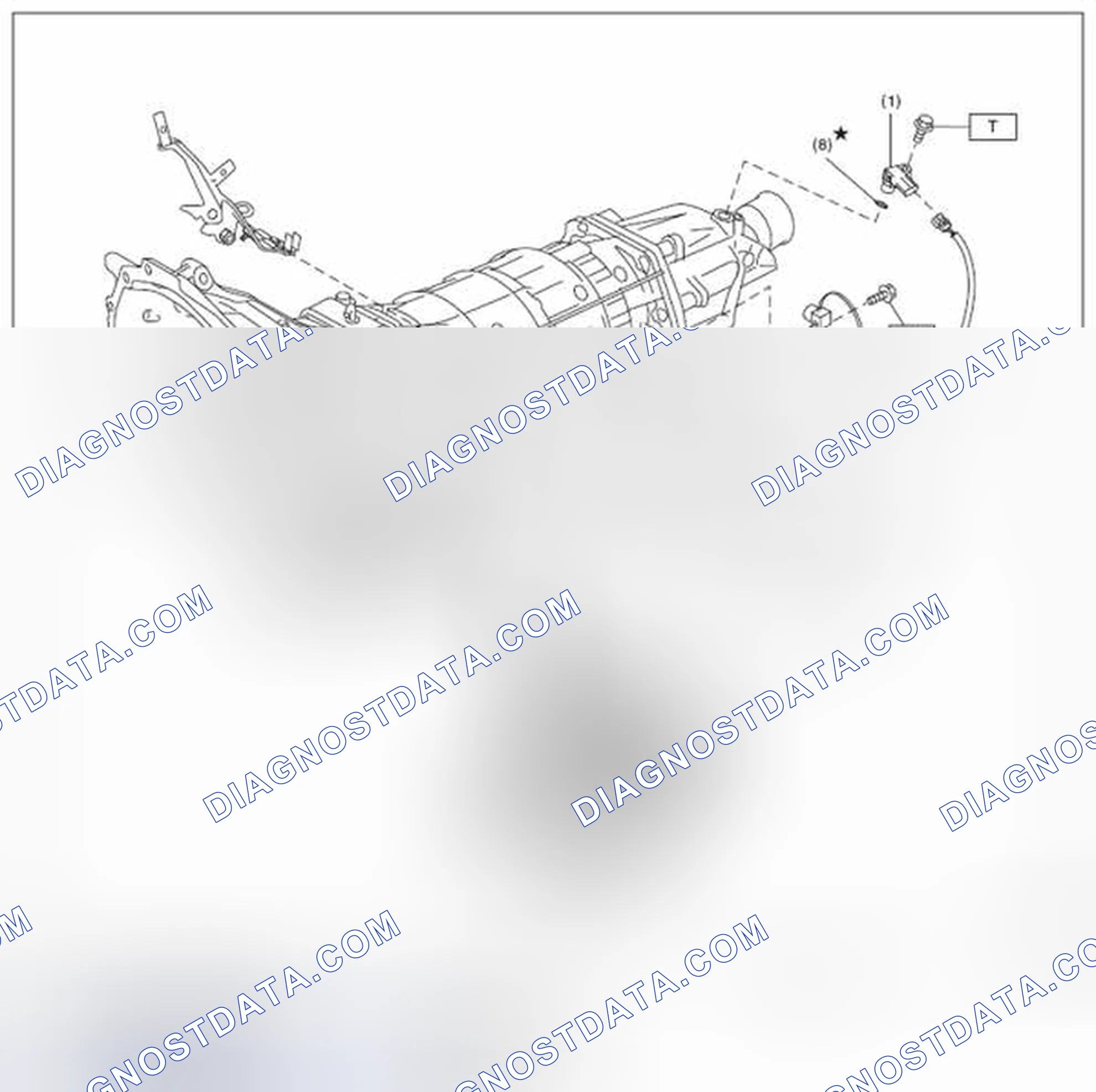 Scheme 185: CONTROL VALVE & TRANSMISSION HARNESS