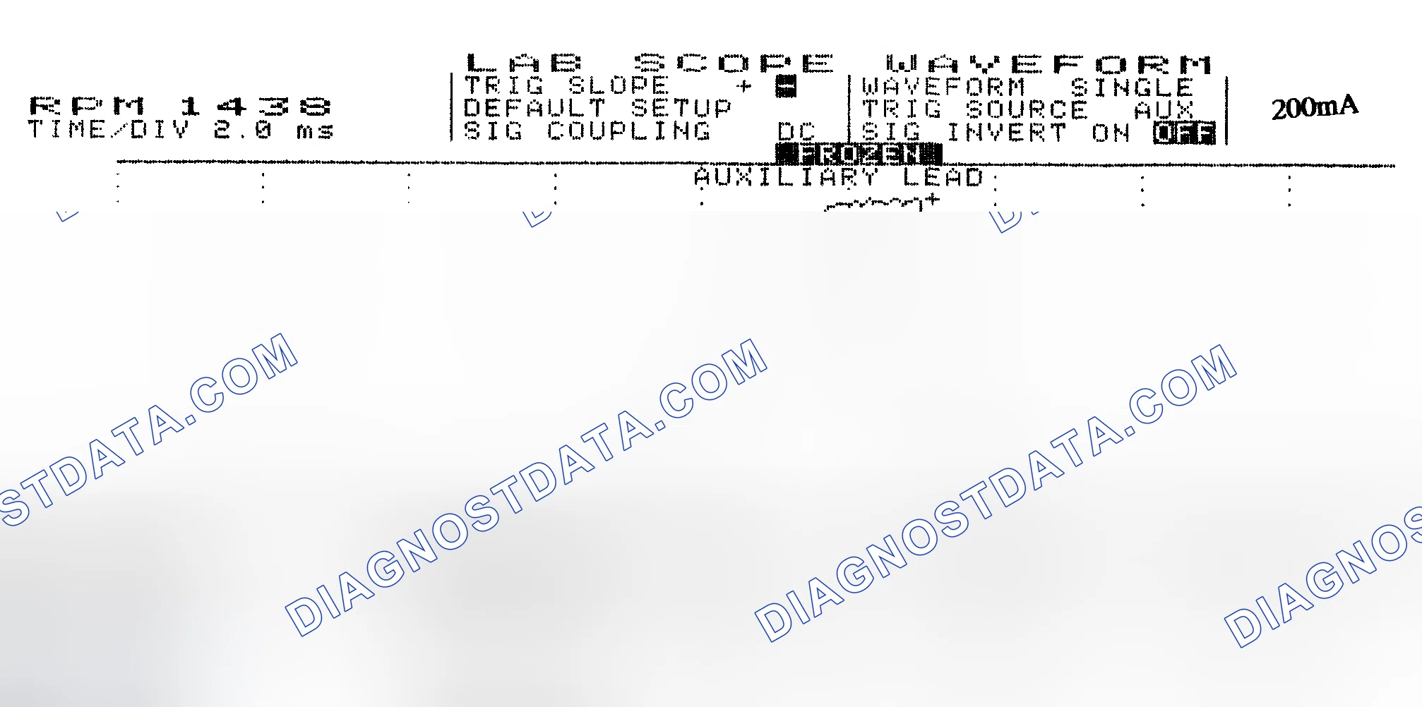 Scheme 15: Single Injector w/Normal Current Flow - Current Pattern