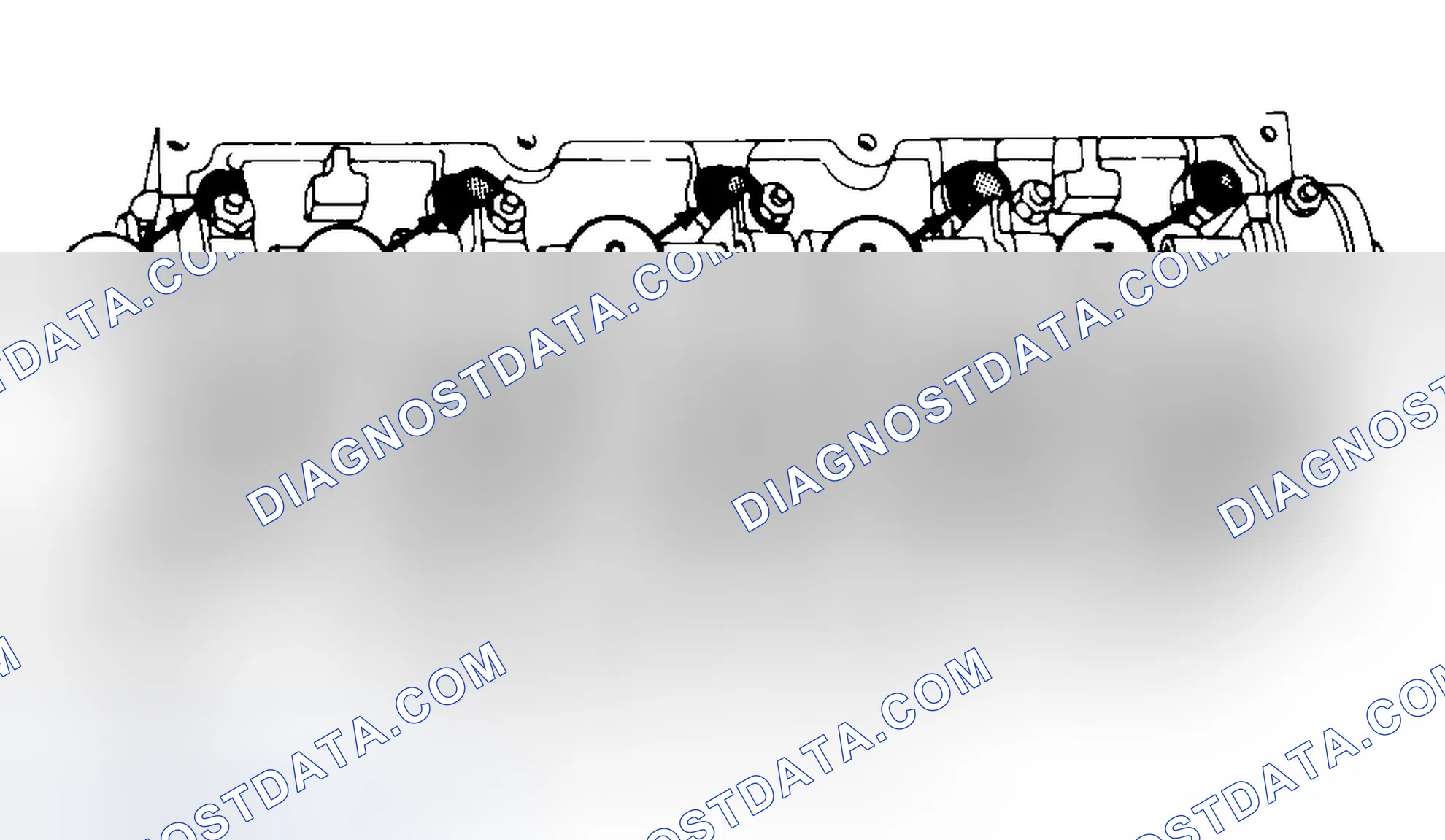 Scheme 7: Typical Cylinder Head Tightening or Loosening Sequence