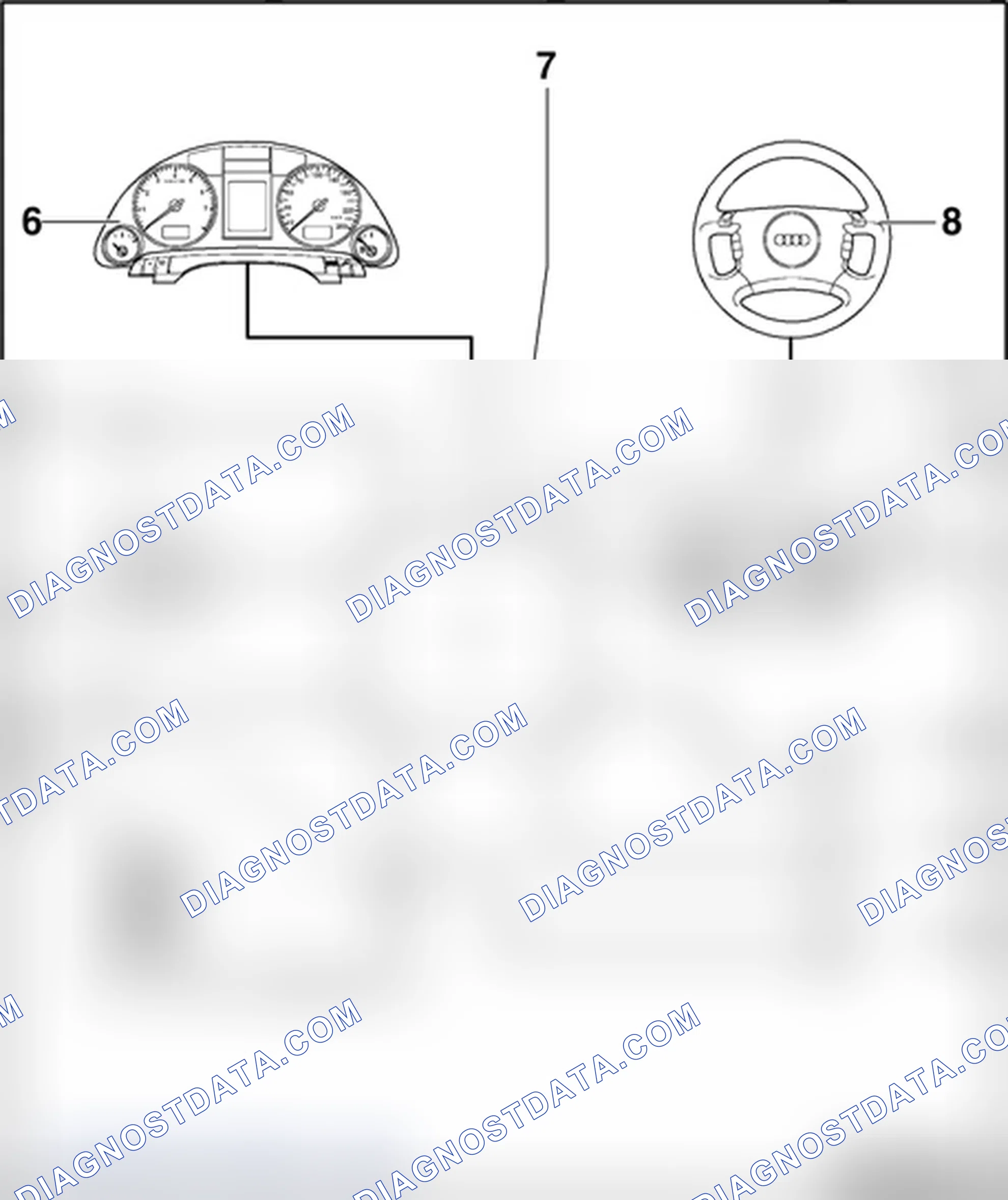 Scheme 167: Telematics System - Sedan, layout