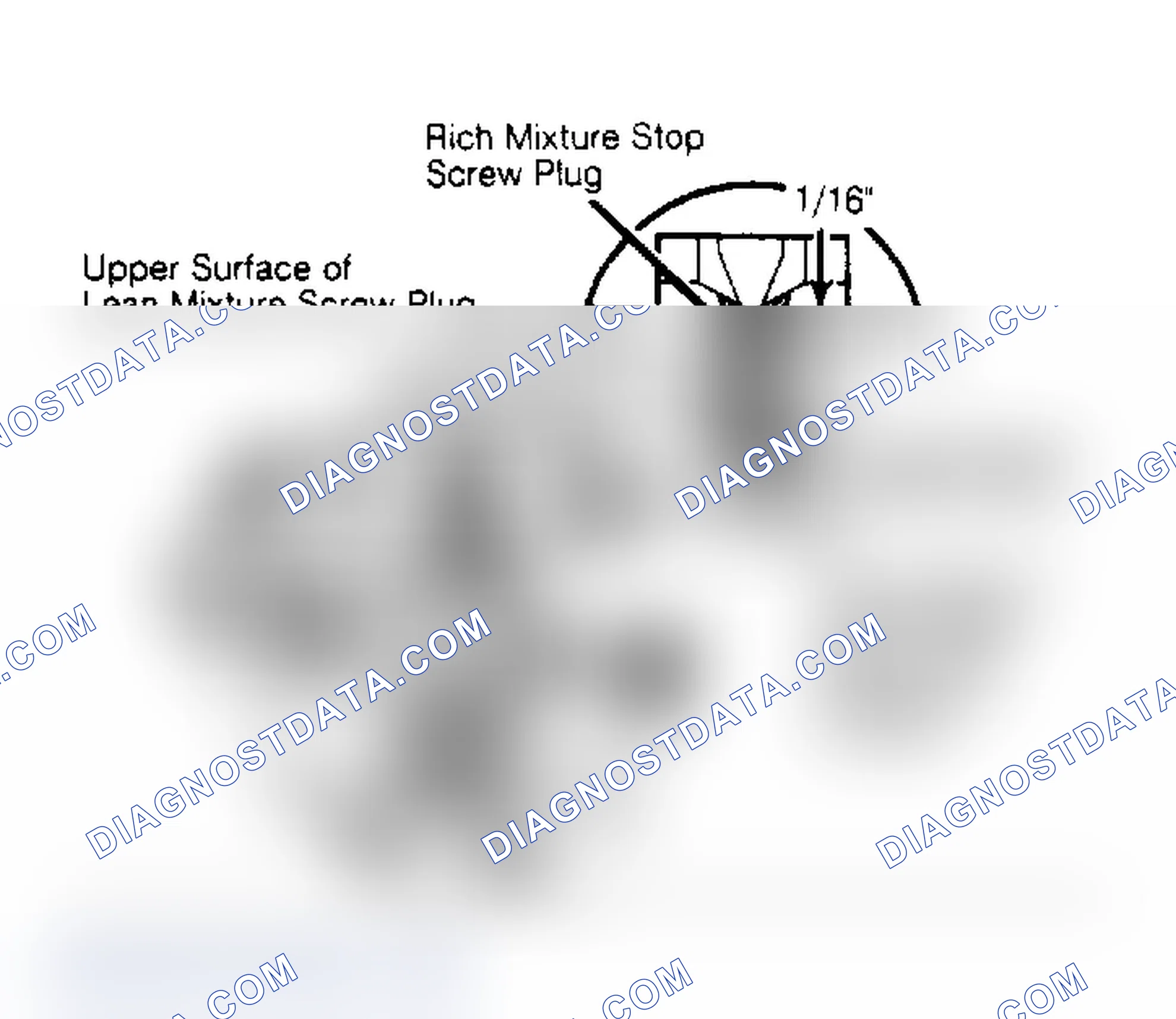 Scheme 28: Installing Lean Mixture & Solenoid Rich Mixture Stop Screw Plugs