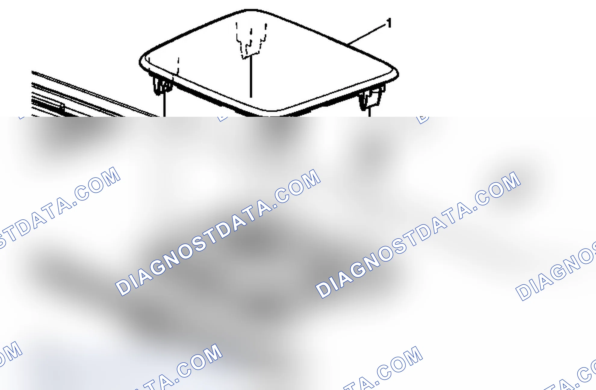 Scheme 46: Radio Front Speaker Grille Replacement