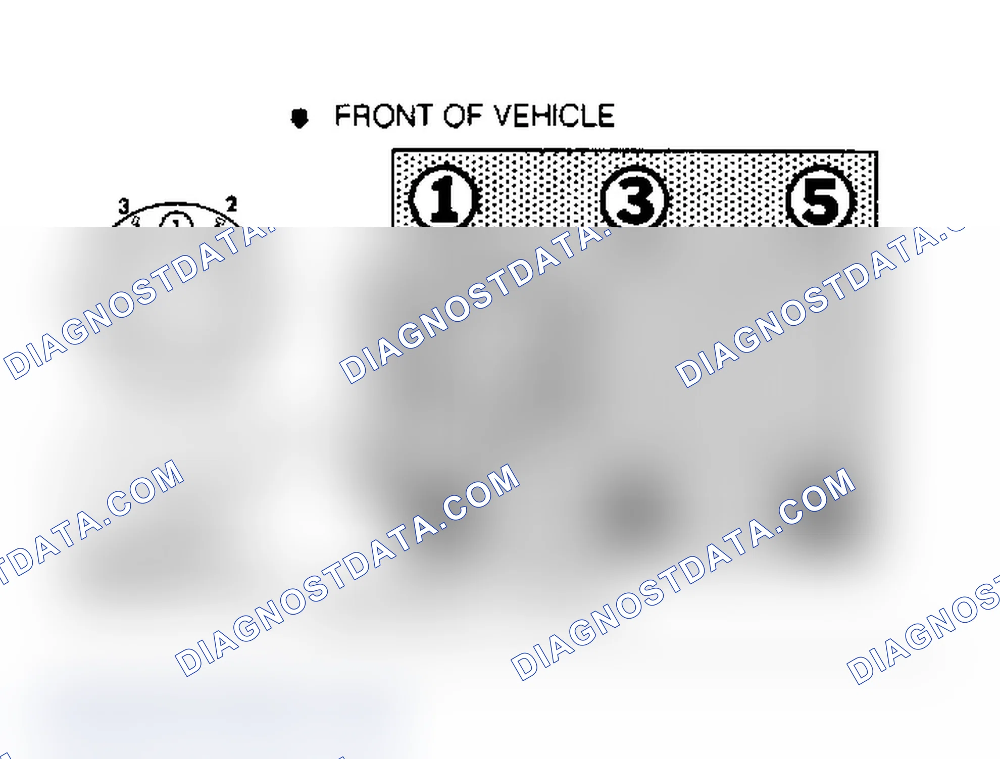 Scheme 2: Firing Order & Distributor Rotation (3.0L)