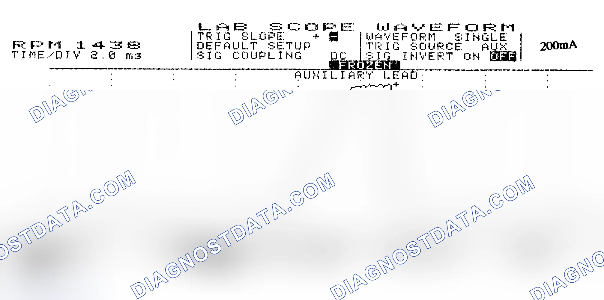 Scheme 15: Single Injector w/Normal Current Flow - Current Pattern