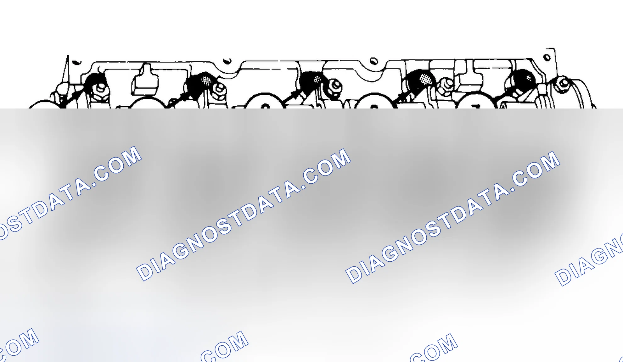 Scheme 7: Typical Cylinder Head Tightening or Loosening Sequence