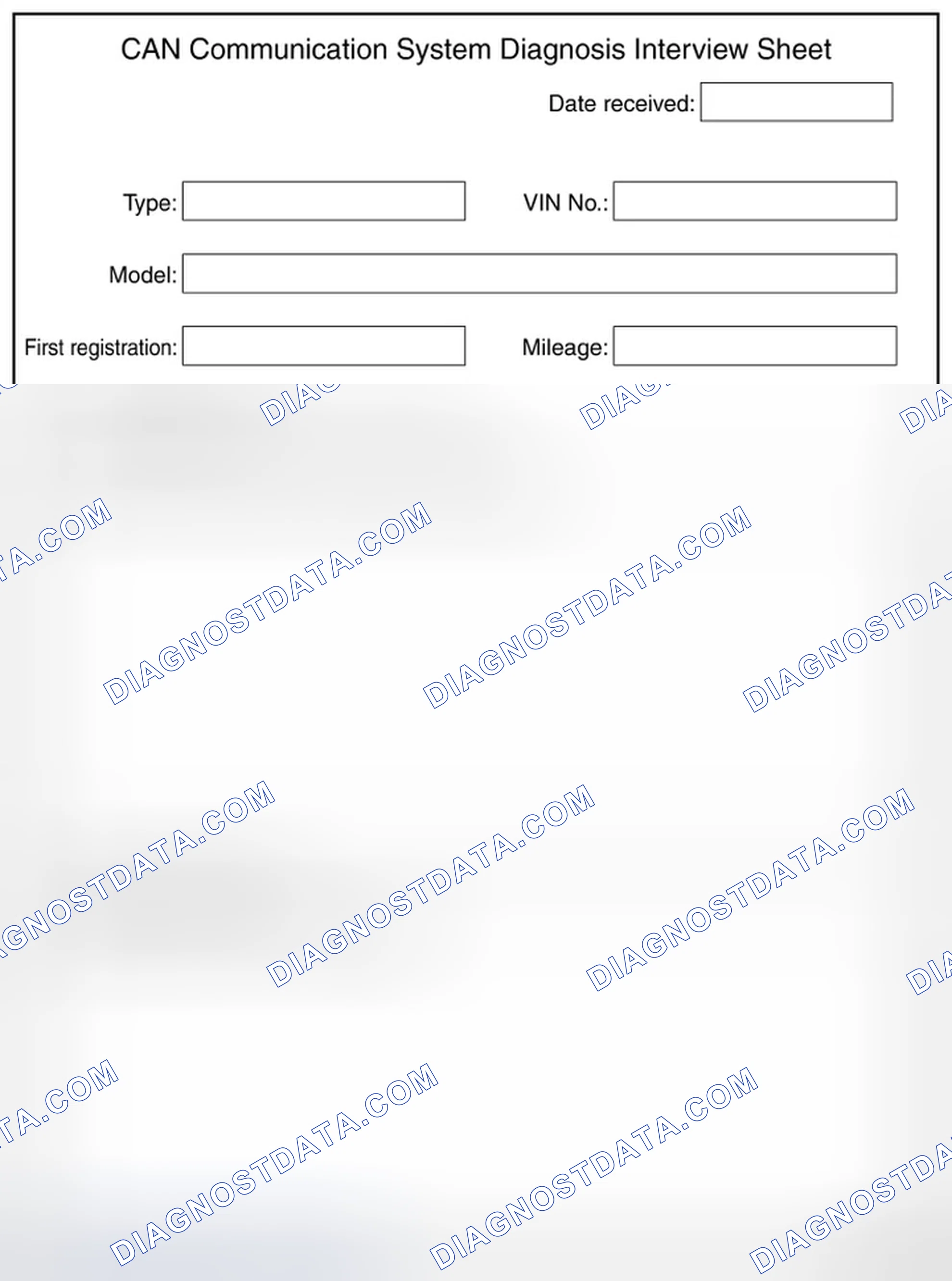 Scheme 43: Interview Sheet