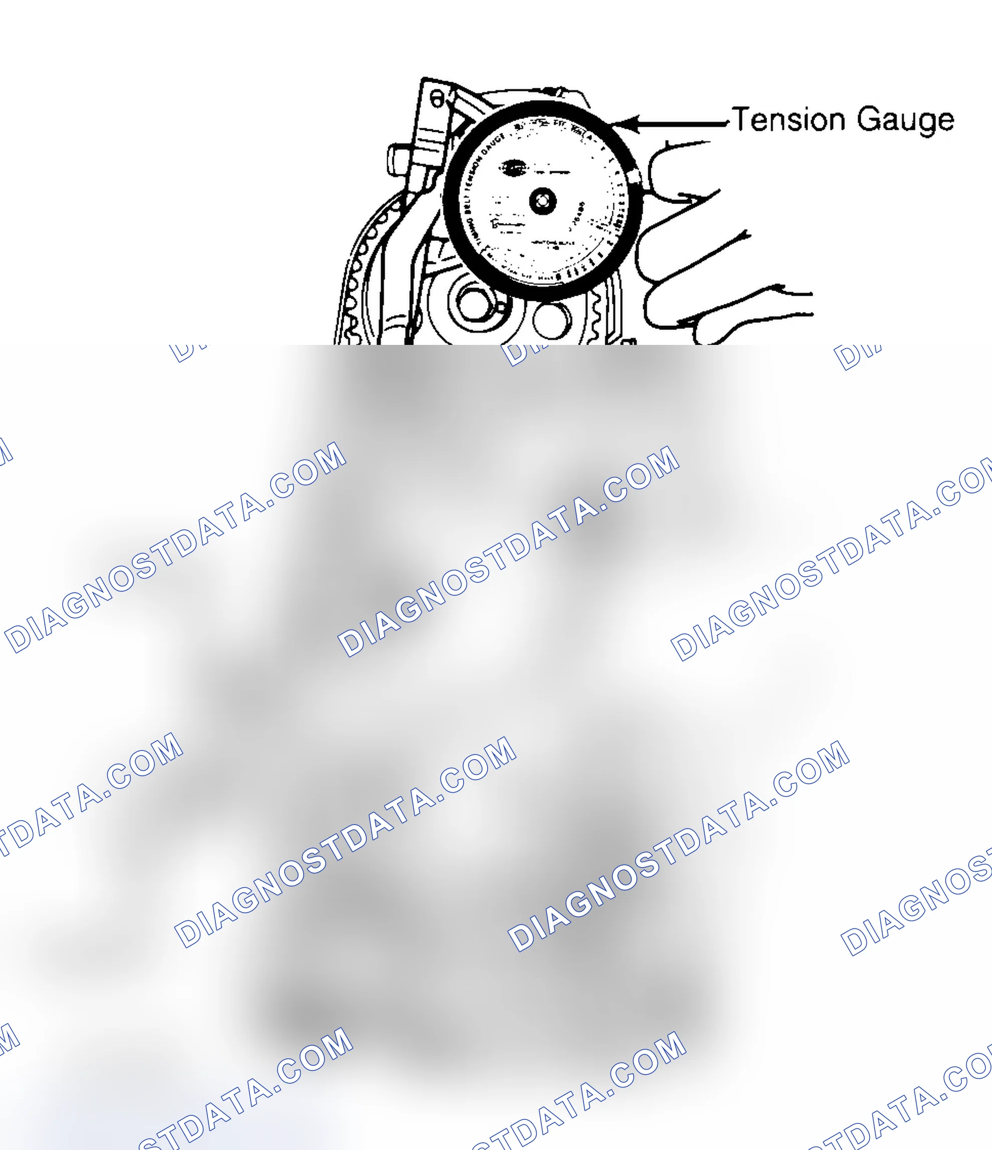 Scheme 3: Adjusting Typical Timing Belt Tension