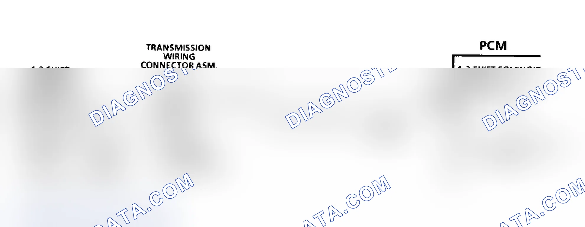 Scheme 460: Code 82 Schematic (Gasoline) Transmission 1-2 Error