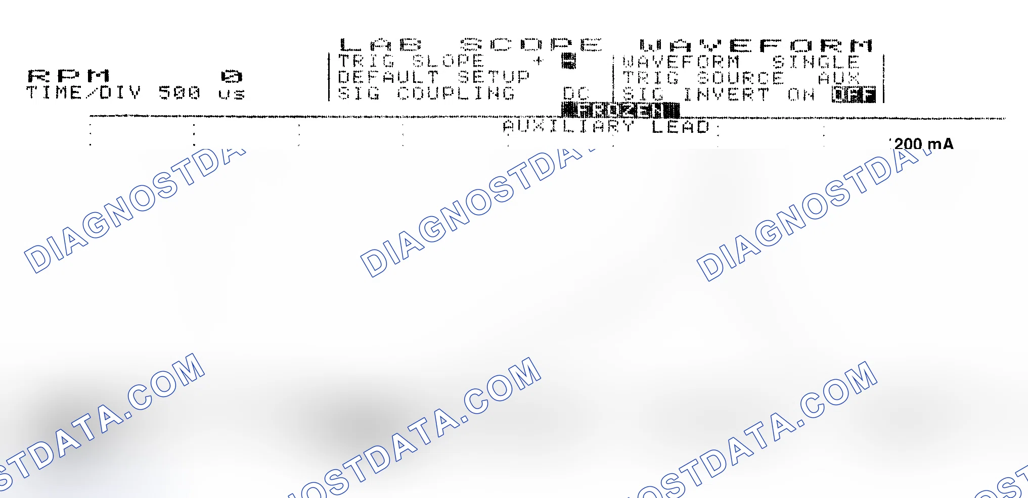 Scheme 17: Single Injector w/Normal Current Flow - Current Pattern