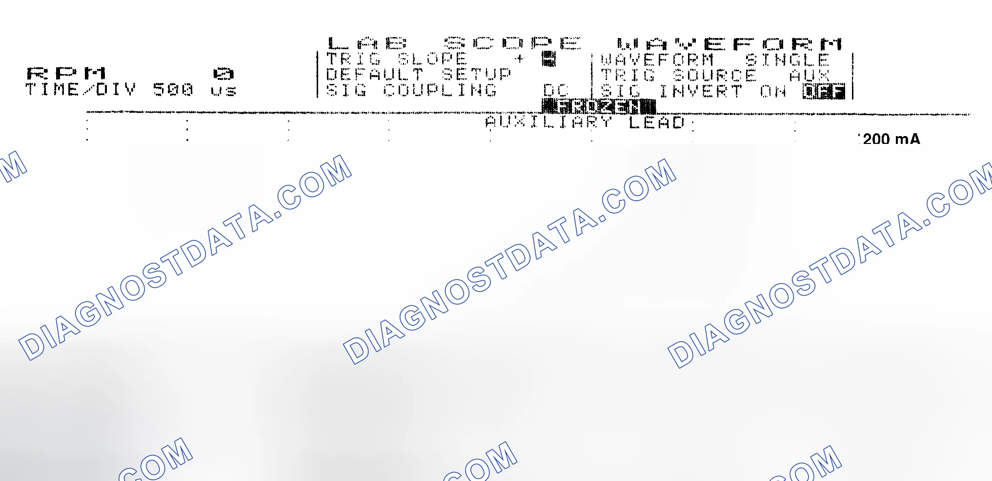 Scheme 17: Single Injector w/Normal Current Flow - Current Pattern