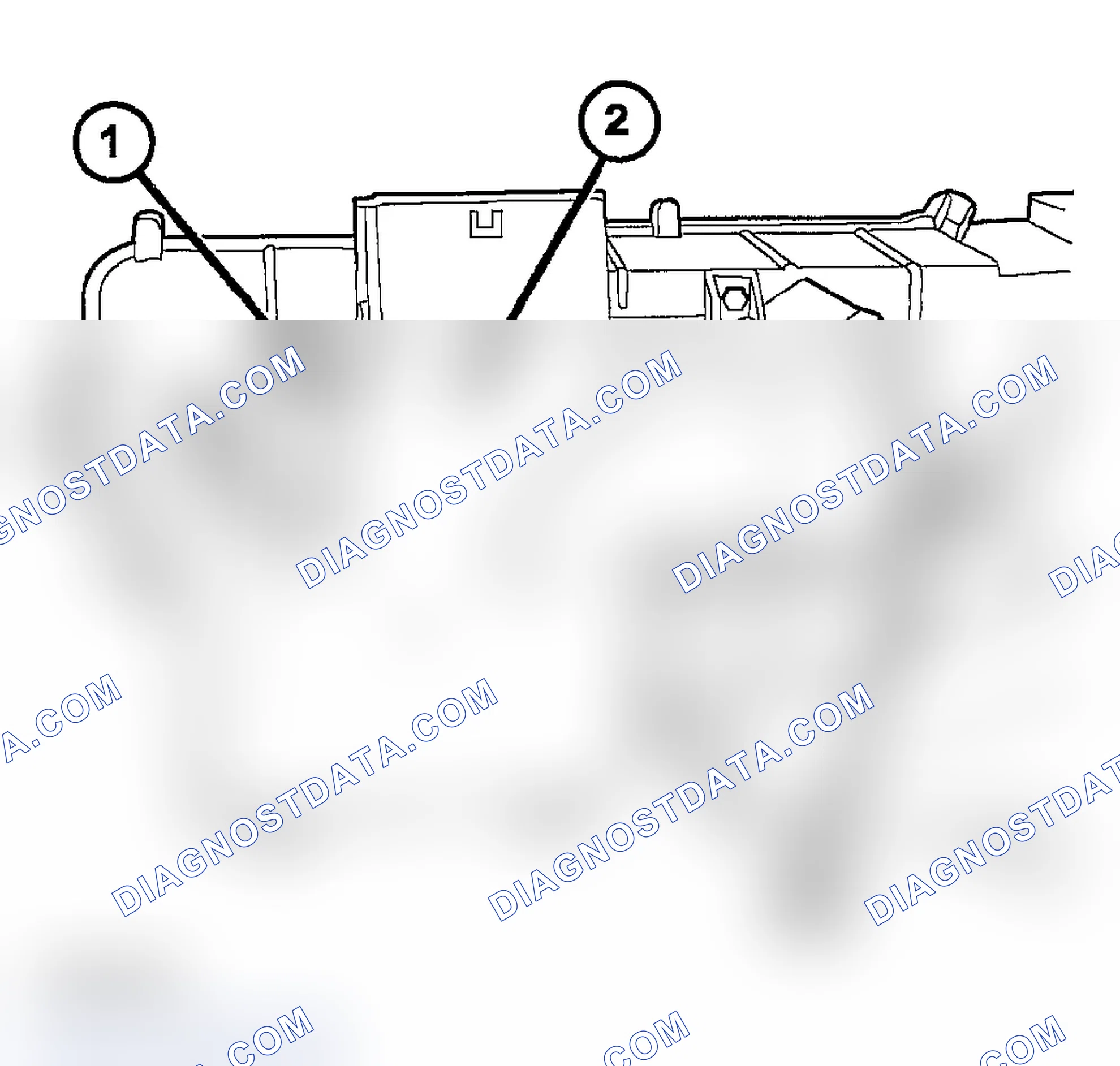 Scheme 365: FRONT FLOOR DISTRIBUTION DUCT