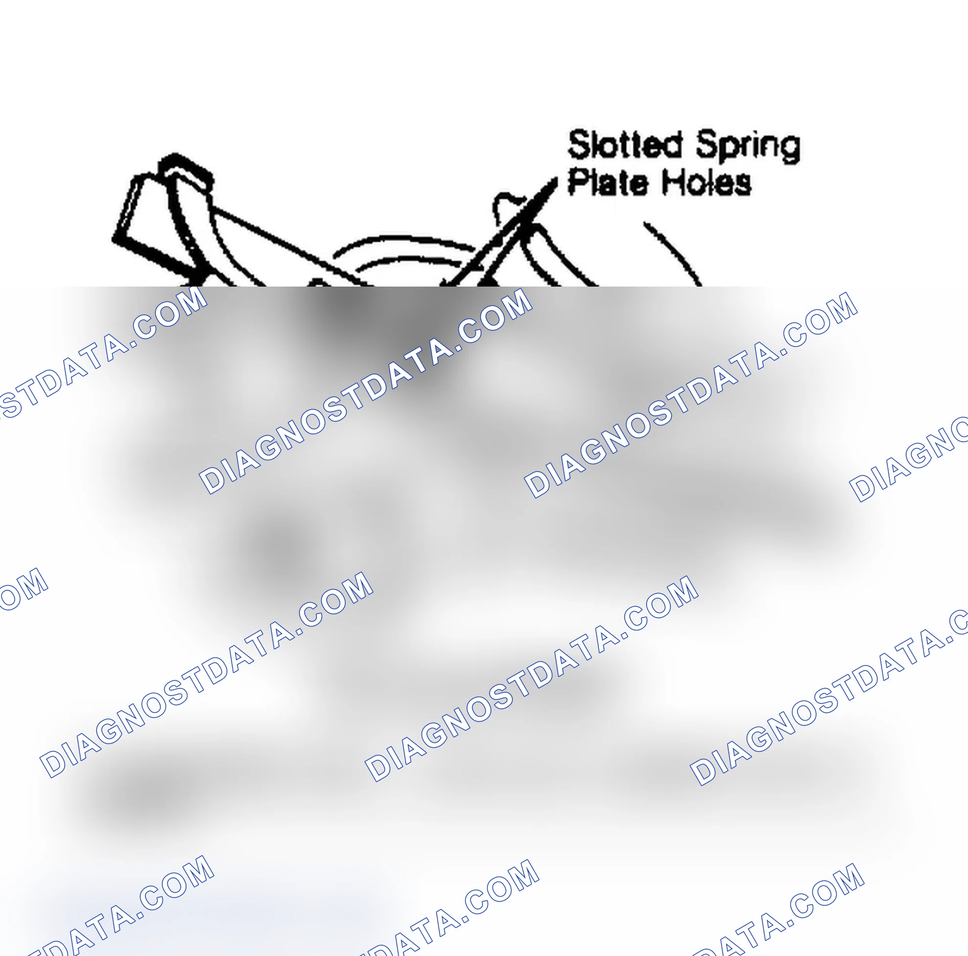 Scheme 4: Toe adjustment. To decrease toe-in, move arm towards front of vehicle.