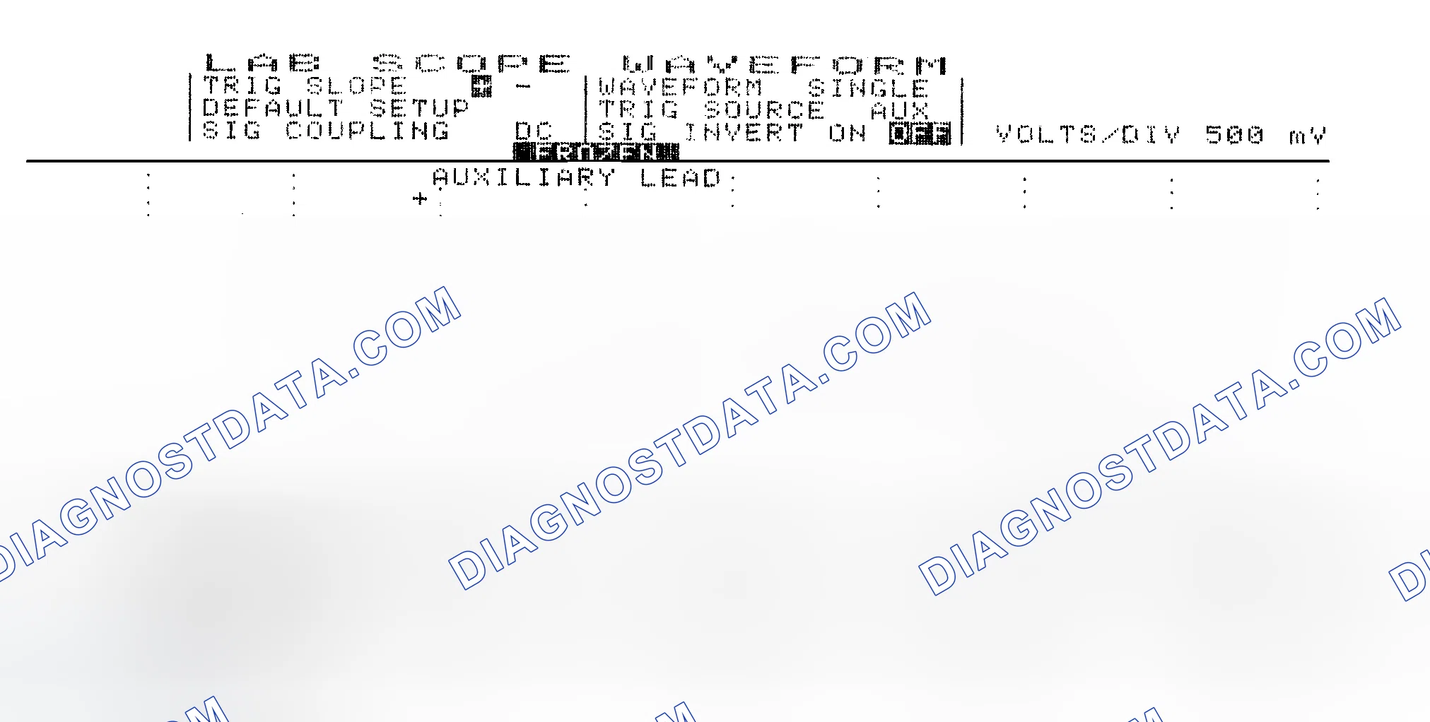Scheme 14: Single Injector w/Excessive Current Flow - Current Pattern