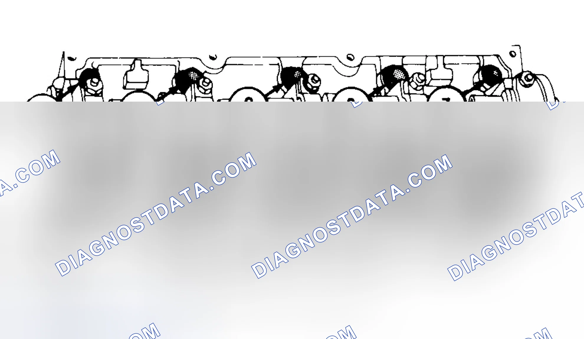 Scheme 7: Typical Cylinder Head Tightening or Loosening Sequence
