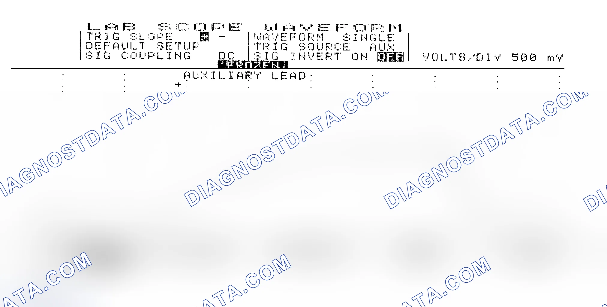 Scheme 14: Single Injector w/Excessive Current Flow - Current Pattern