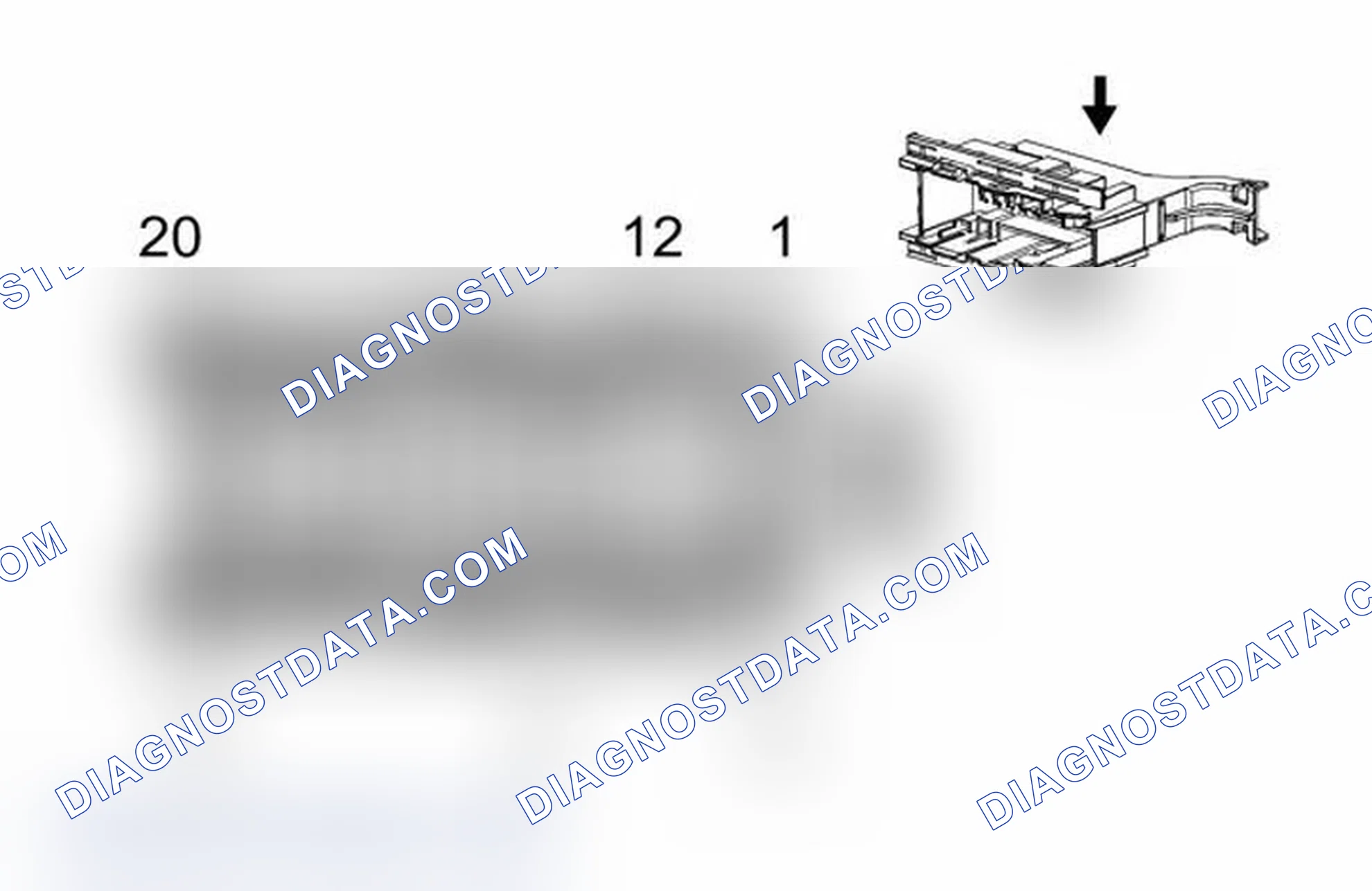 Scheme 245: X700 Left Rear Door Harness to Body Harness