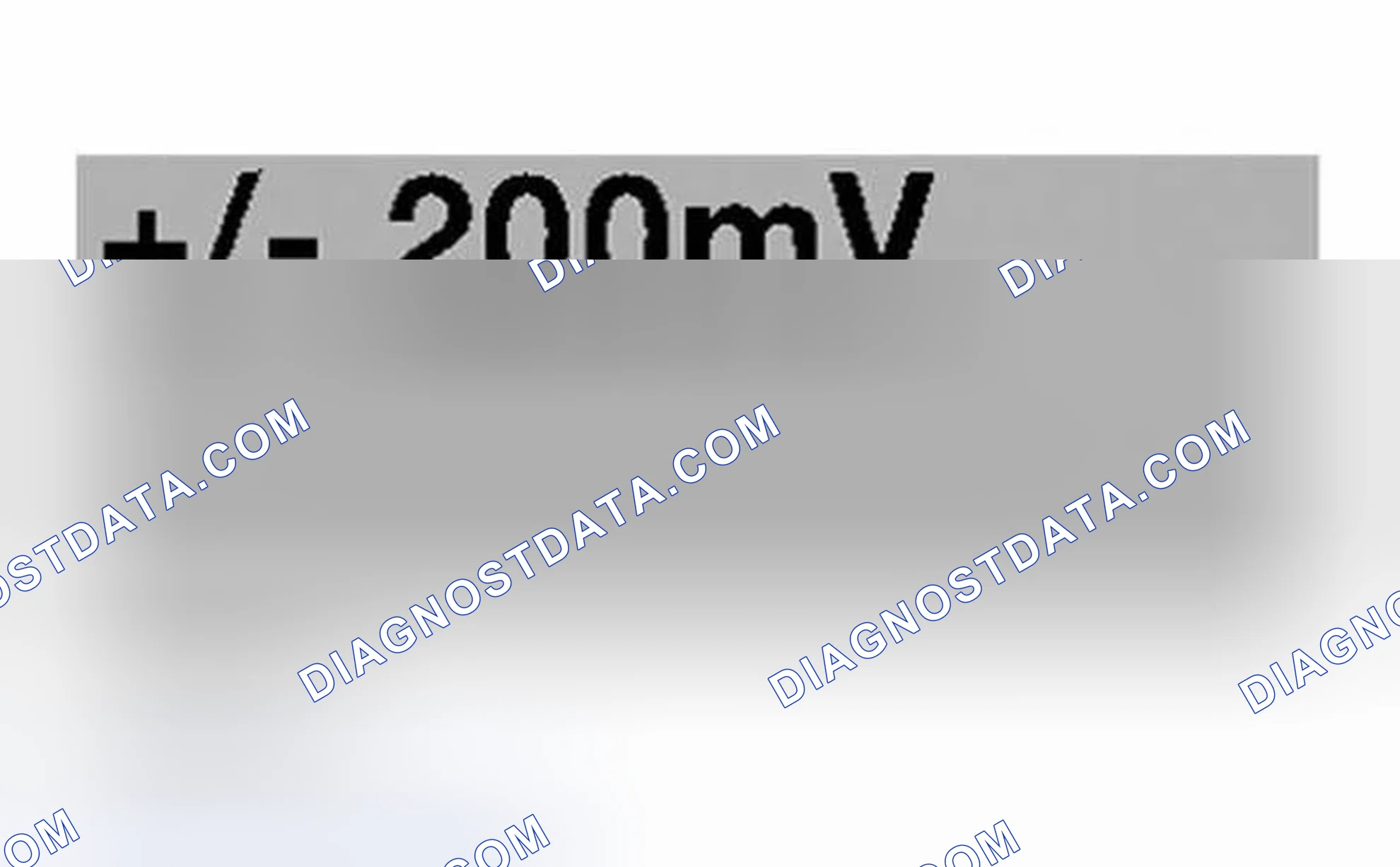 Scheme 482: Identifying +/-200mV