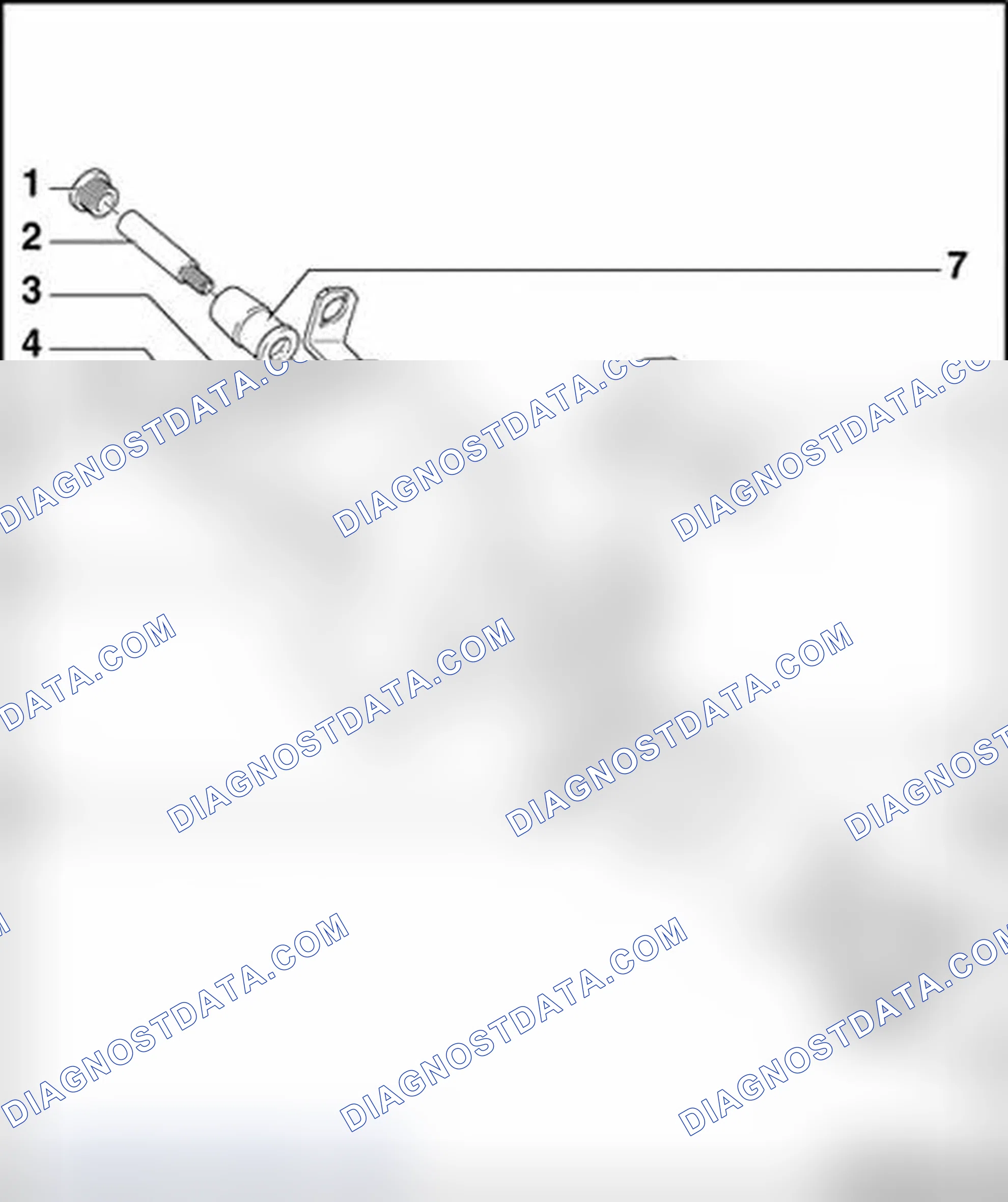 Scheme 121: Brake caliper, servicing