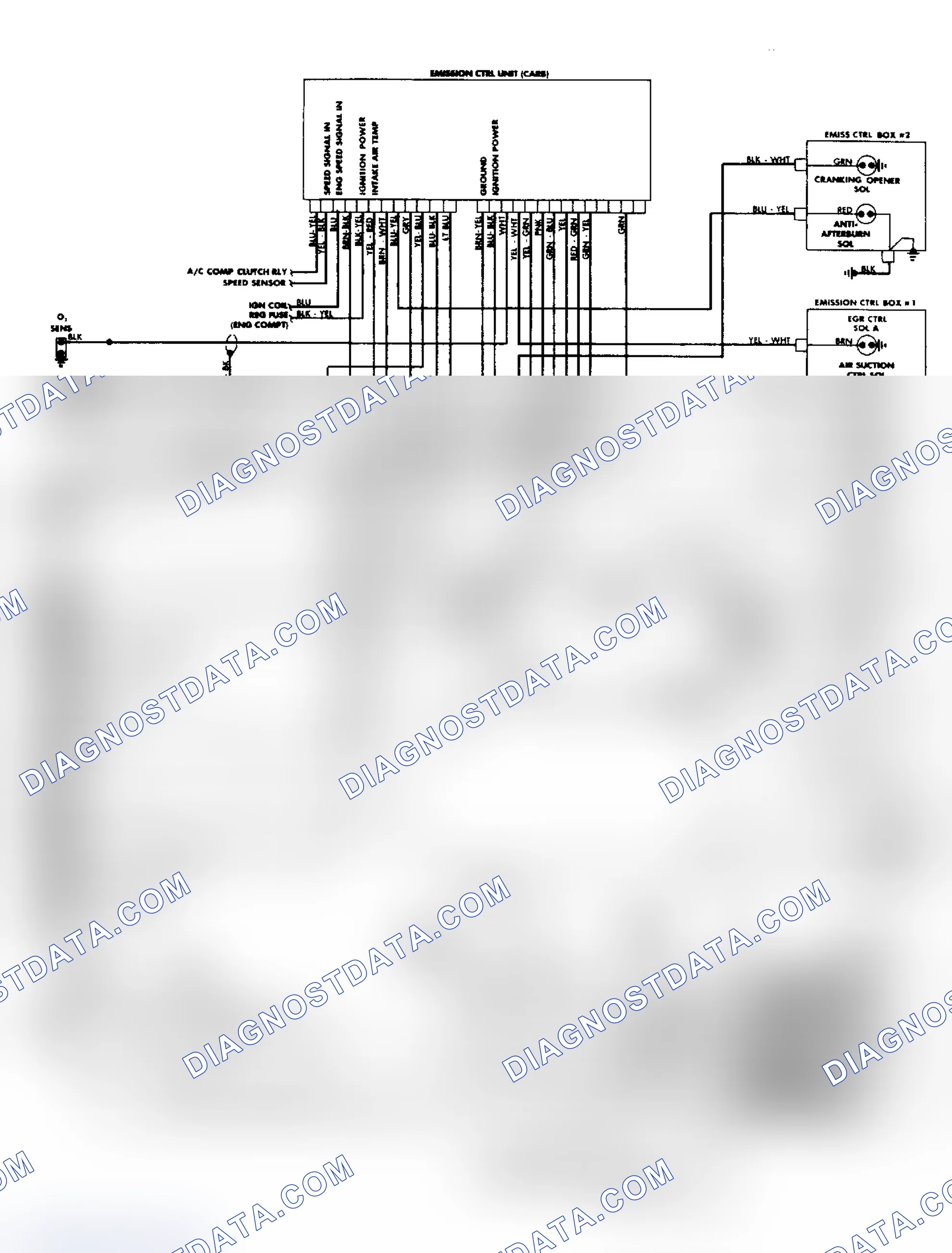 Scheme 40: Prelude Wiring Diagram (Carburetor)