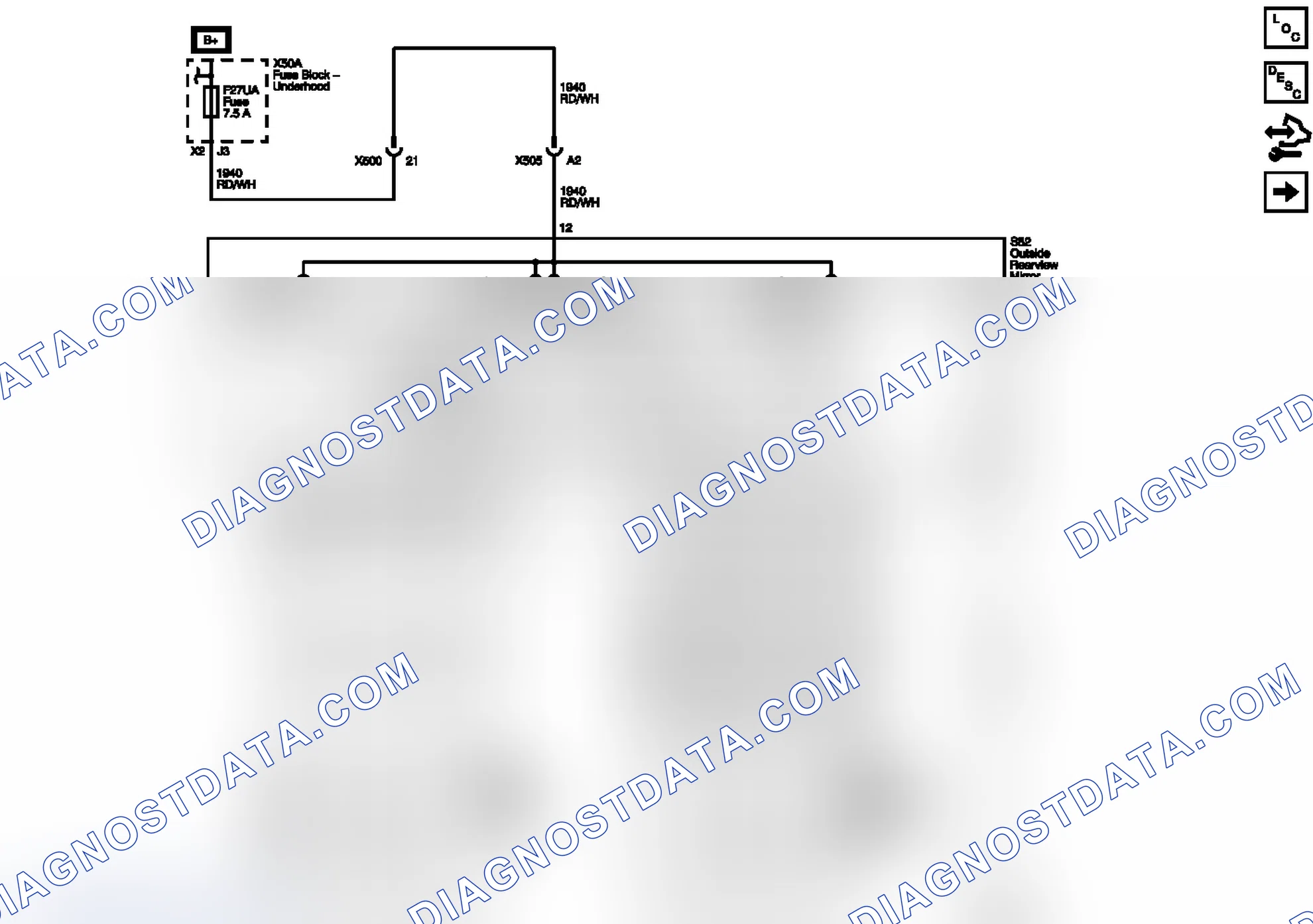 Scheme 2: Outside Mirrors (Without LTZ Or SLT)