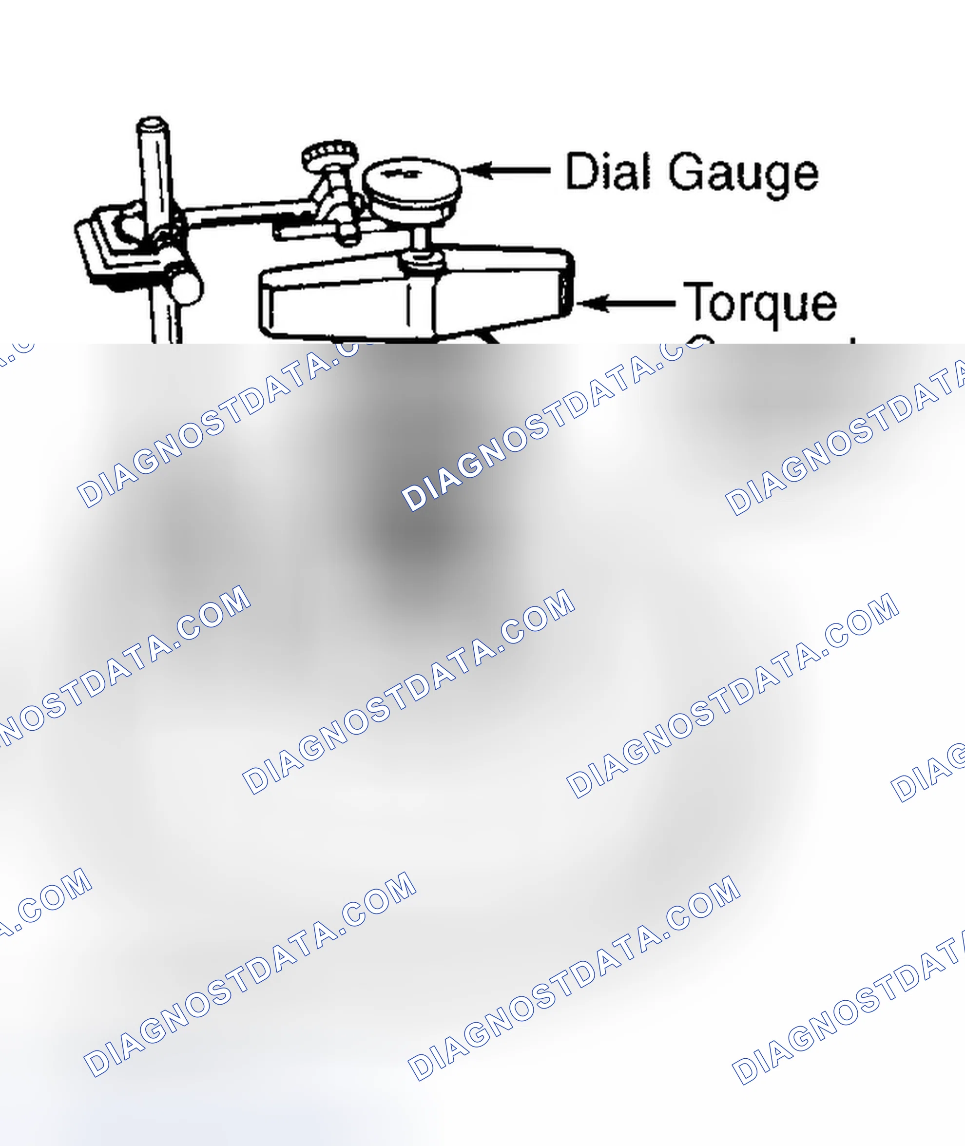 Scheme 54: TORQUE CONVERTER END PLAY CHECK