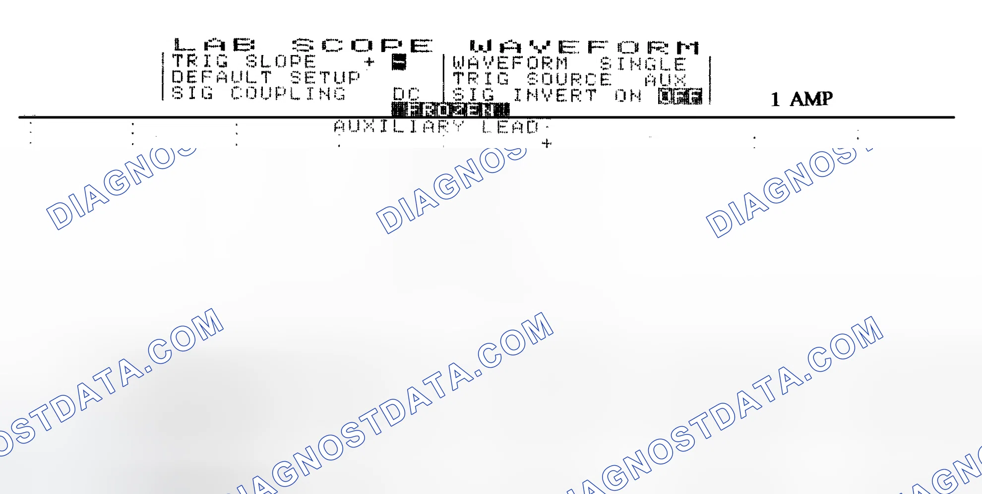 Scheme 20: Single Injector w/Normal Current Flow - Current Pattern