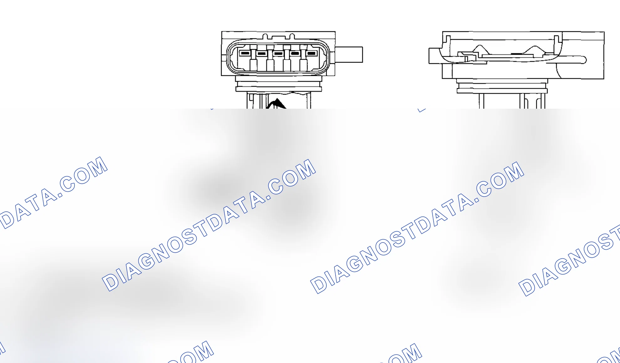 Scheme 3: MASS AIR FLOW AND INTAKE AIR TEMPERATURE SENSOR