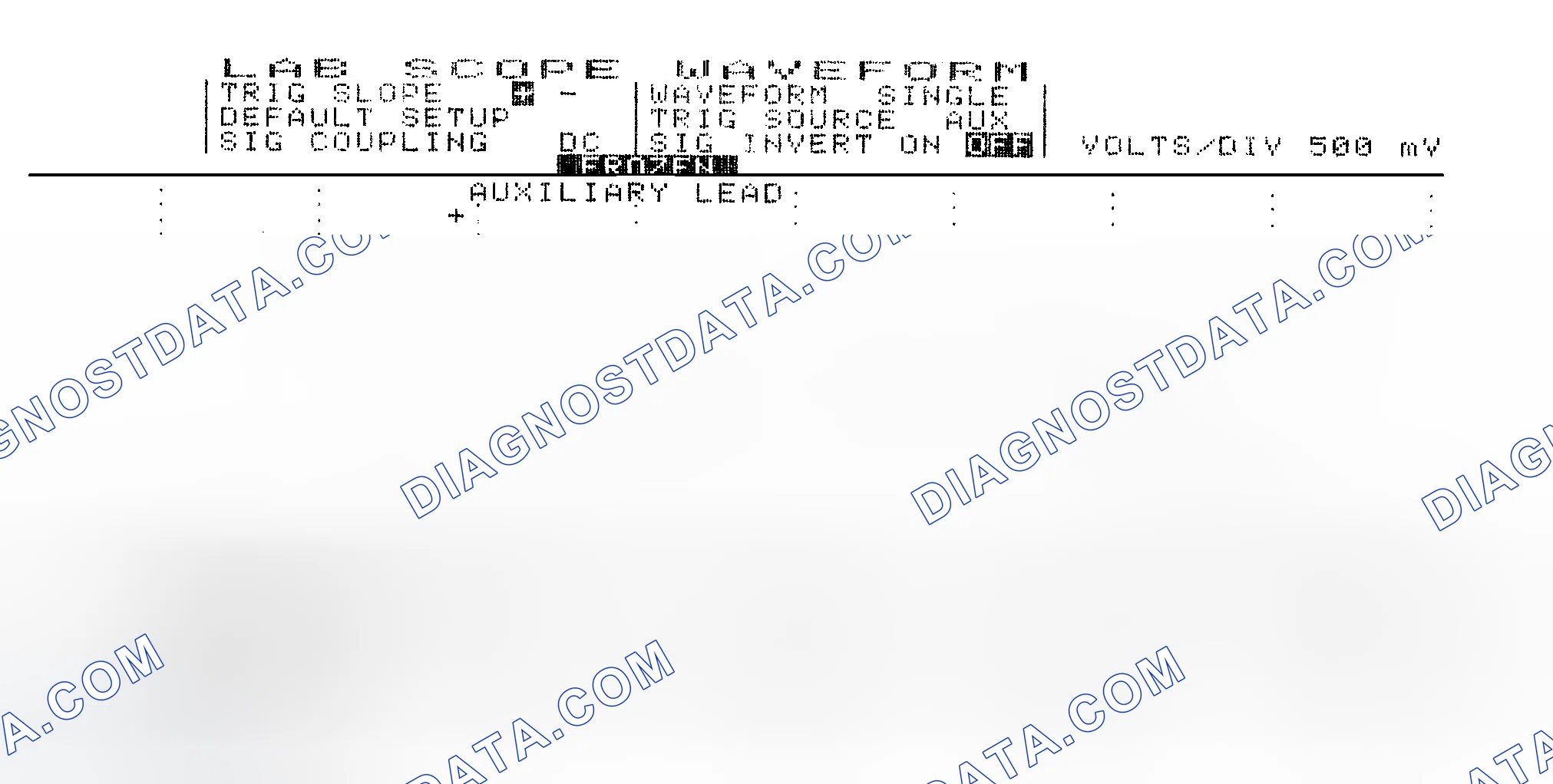 Scheme 14: Single Injector w/Excessive Current Flow - Current Pattern
