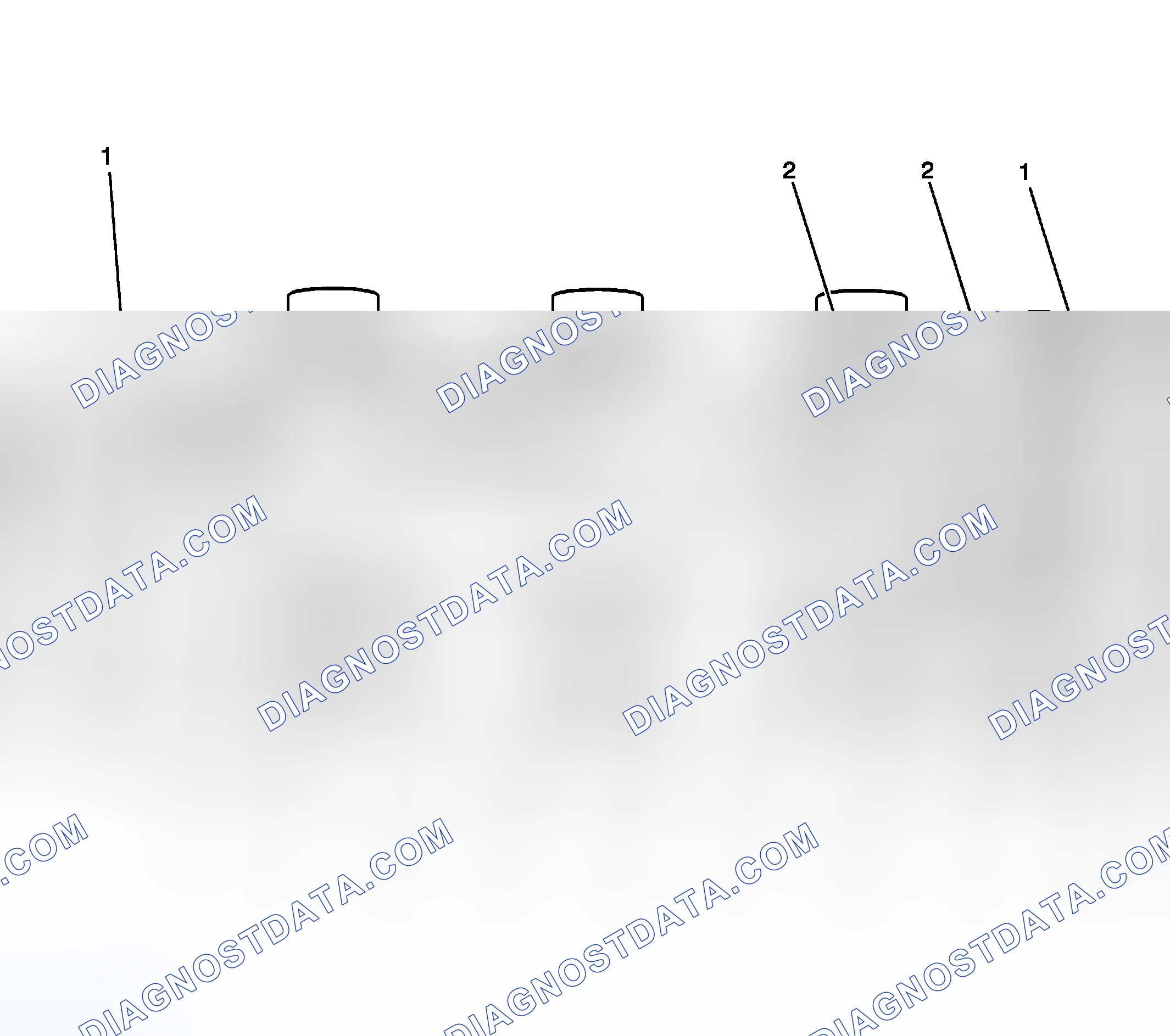 Scheme 38: Right Cylinder Head Exhaust Face