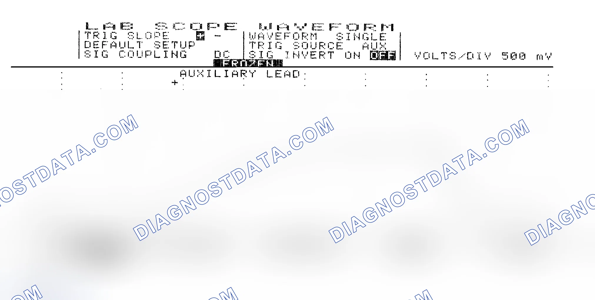 Scheme 14: Single Injector w/Excessive Current Flow - Current Pattern