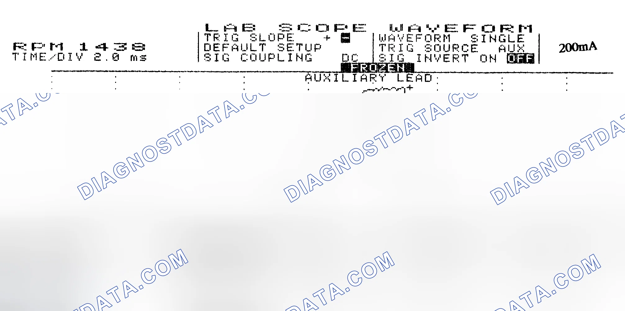 Scheme 15: Single Injector w/Normal Current Flow - Current Pattern