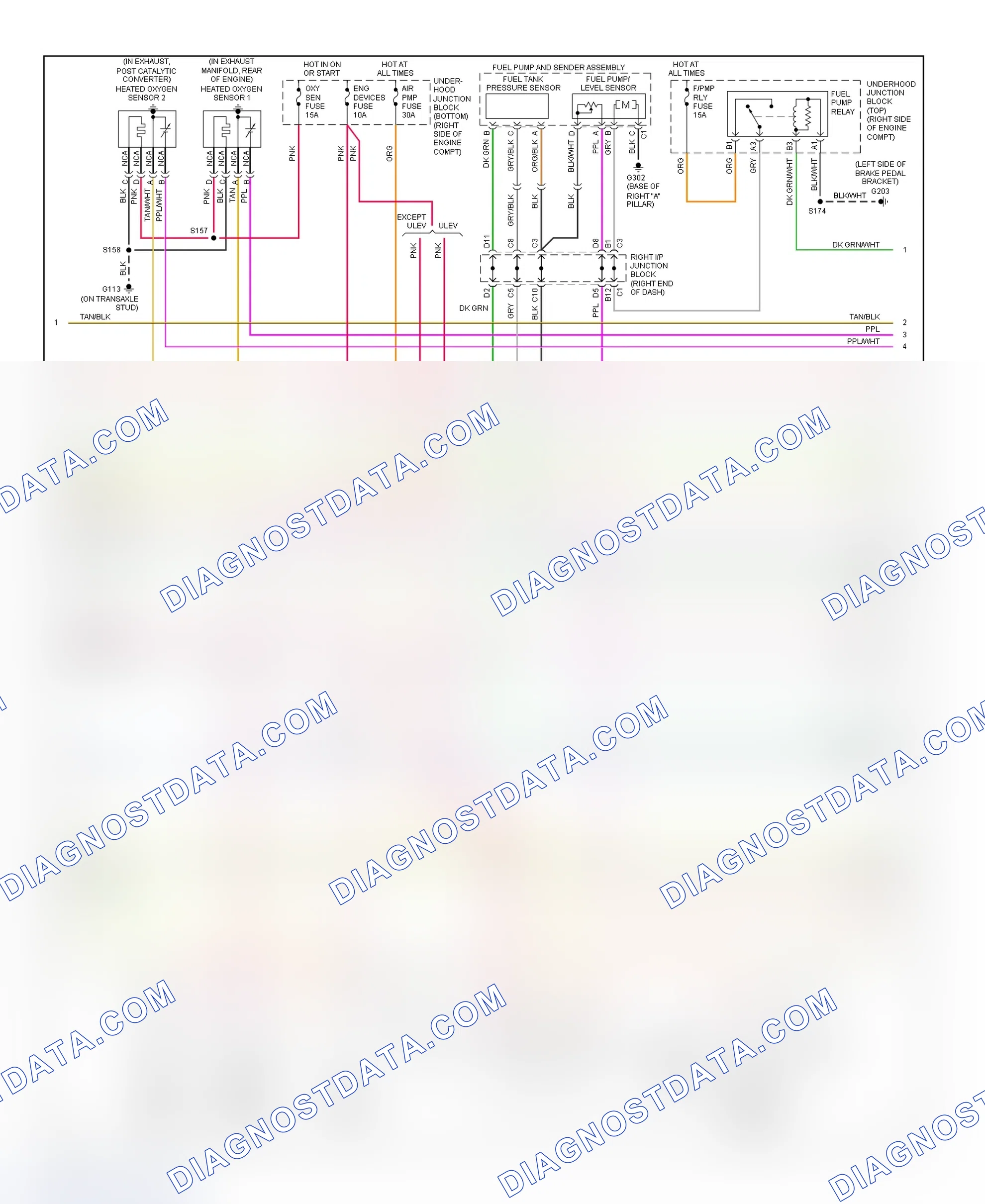 Scheme 173: PCM Wiring Diagram (Impala & Monte Carlo - 3.8L - 3 Of 4)