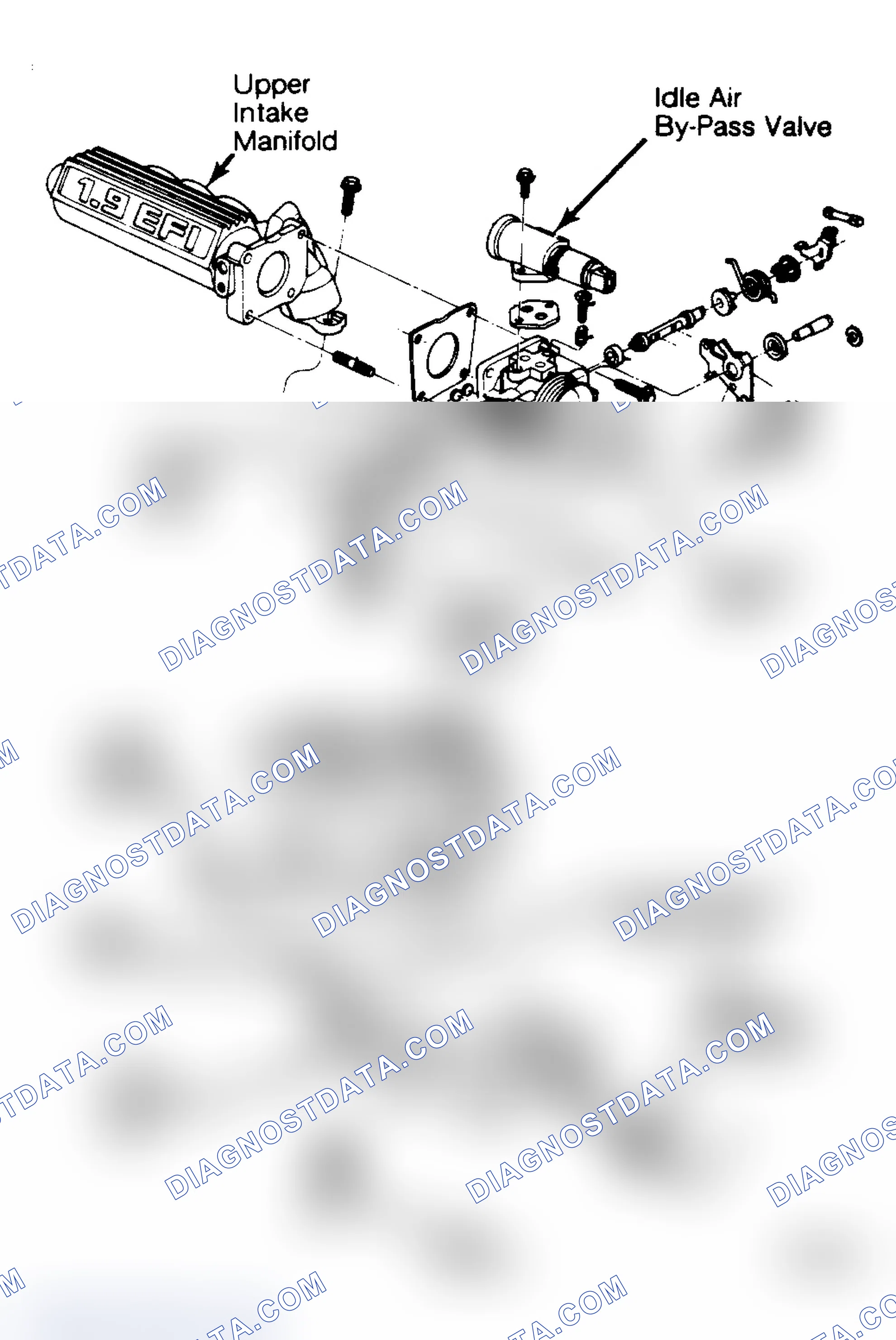 Scheme 54: 1.9L EFI Multi-Point Injection System