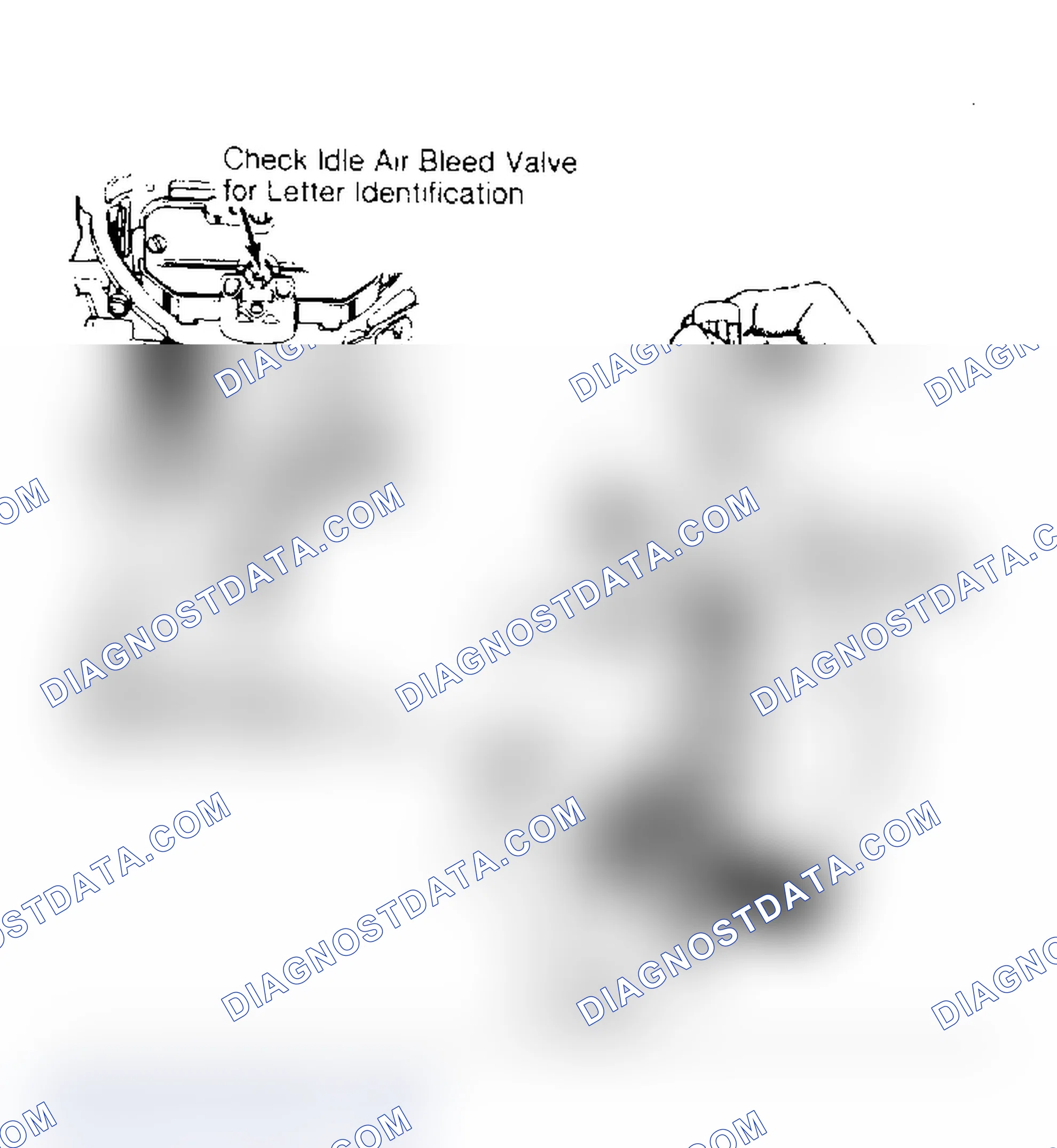 Scheme 8: Idle Mixture Bench Adjustment Final adjustments must be performed w/ carb installed and eng running.