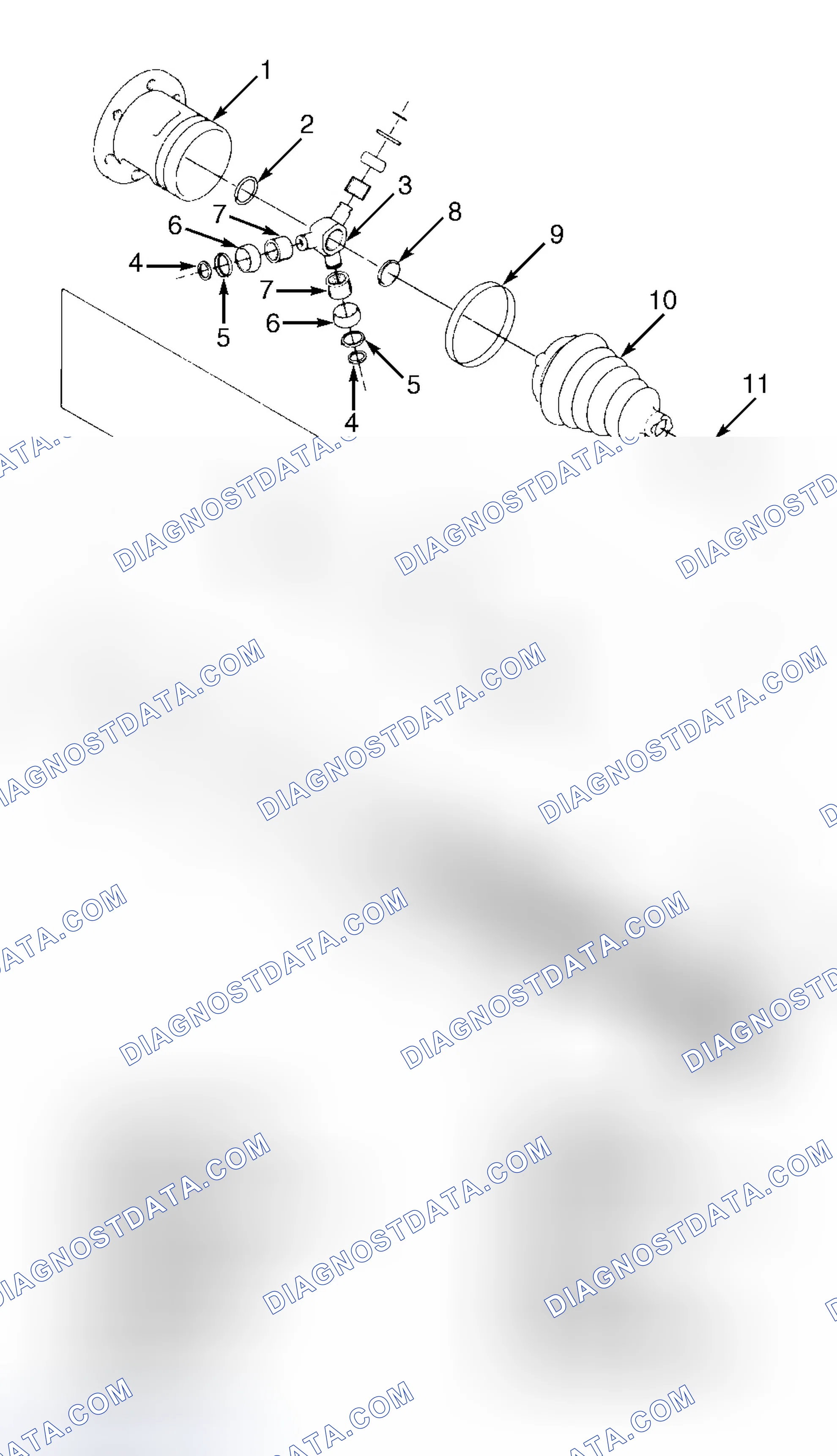 Scheme 18: LEFT DRIVE AXLE SHAFT