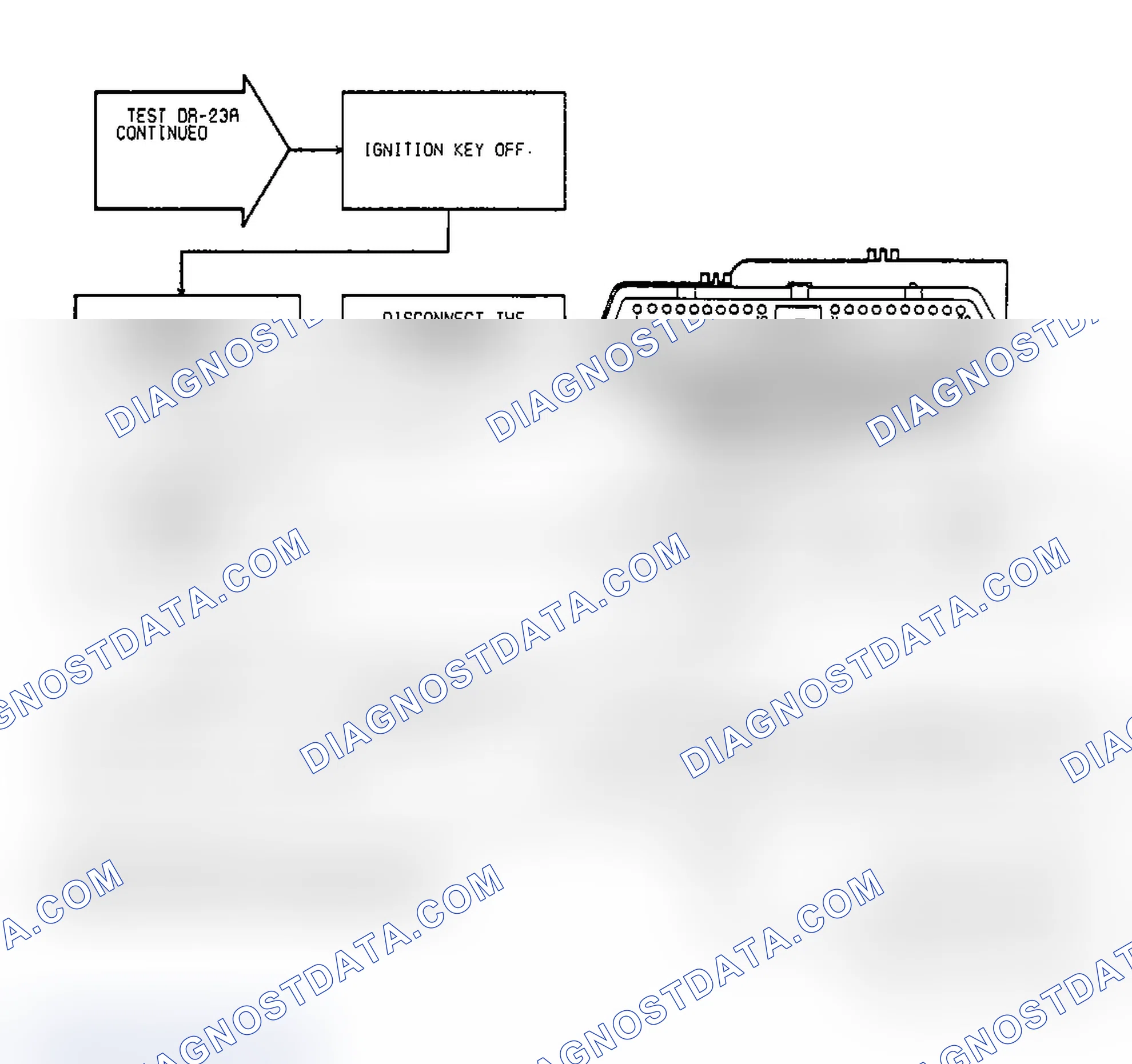 Scheme 476: Test DR-23A Code 35, Diagnostic Flow Chart (2 of 2)