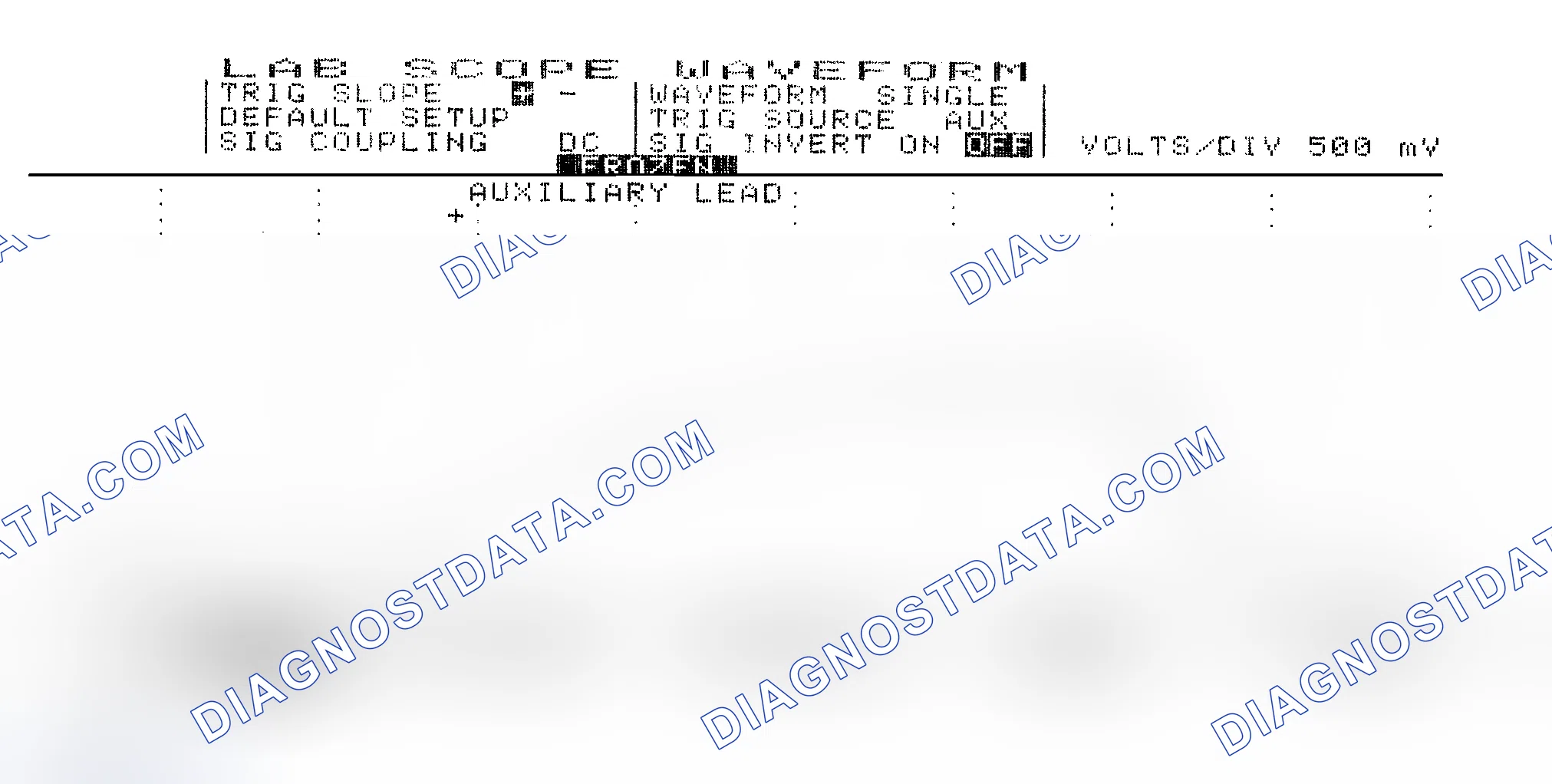 Scheme 14: Single Injector w/Excessive Current Flow - Current Pattern