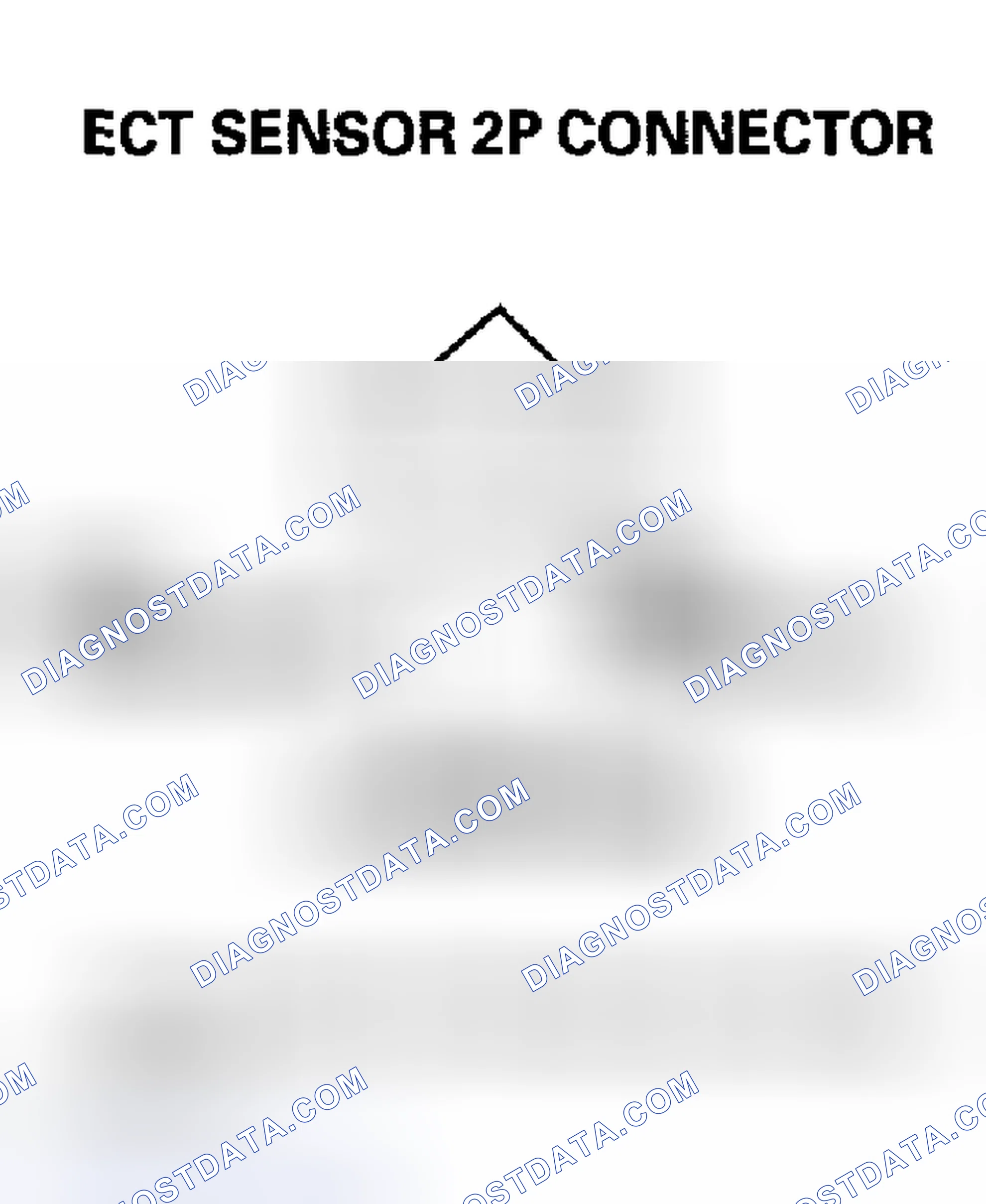 Scheme 125: DTC P0118: ECT Sensor Circuit High Voltage (2002-2004 models)