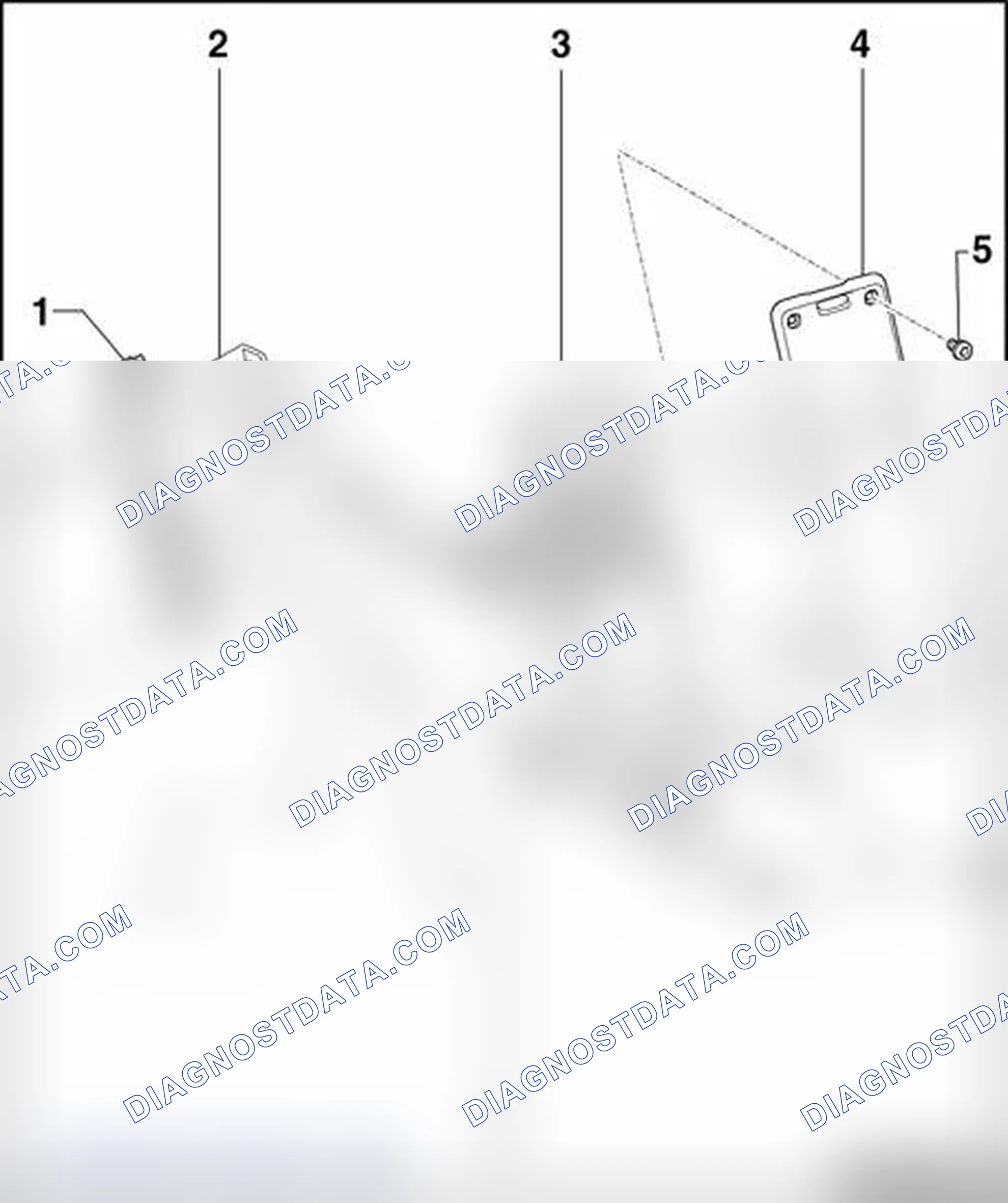 Scheme 85: Telephone Baseplate R126 on instrument panel