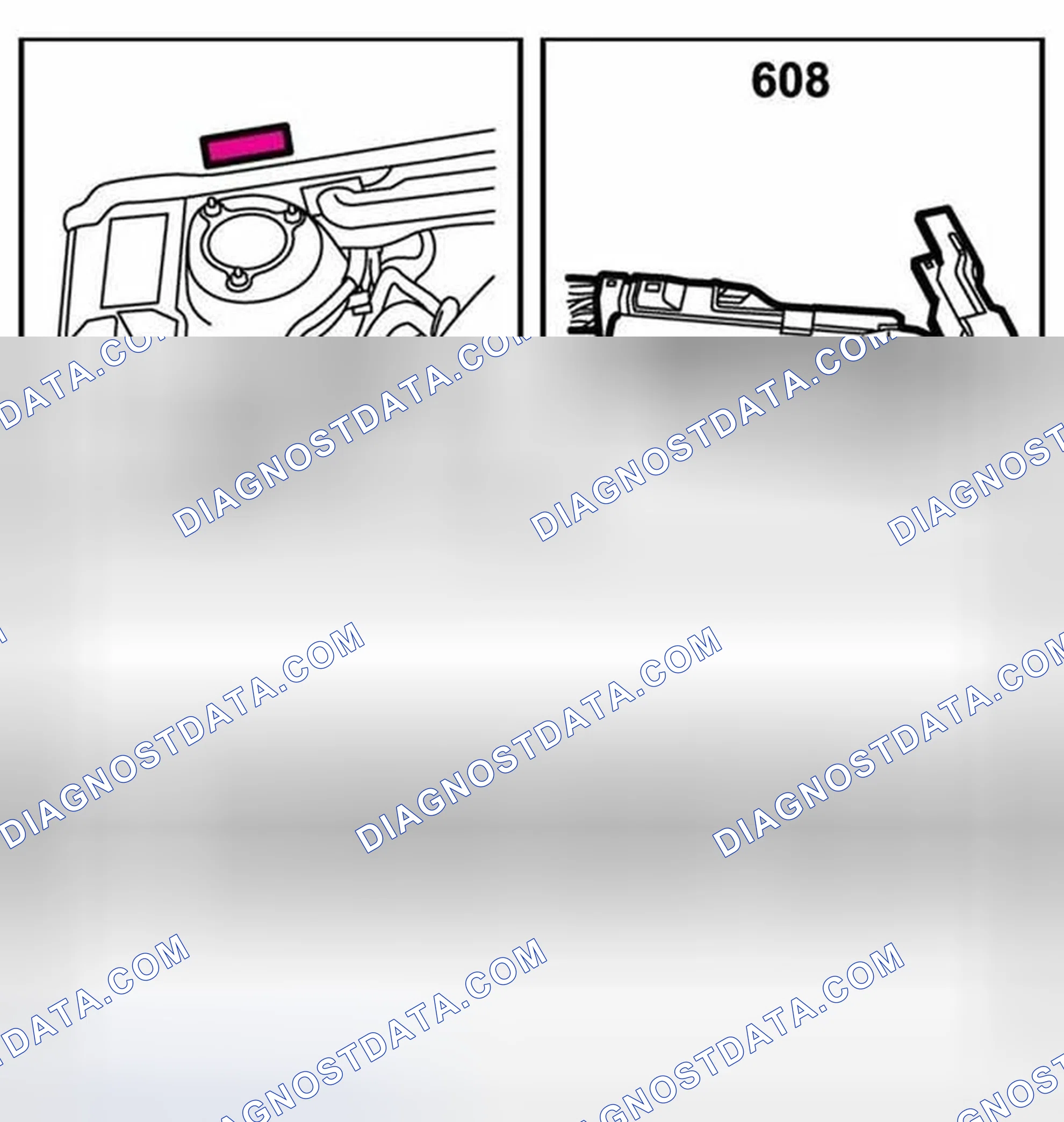 Scheme 117: Trionic V6 LEV/OBDII control module (608)