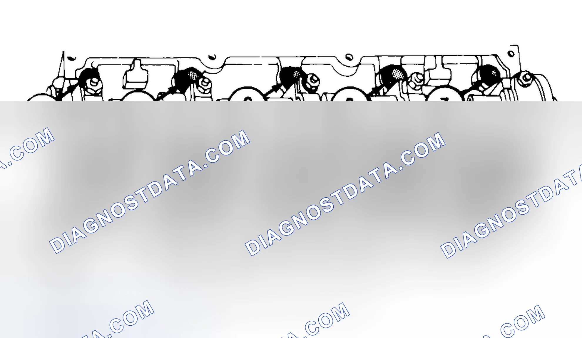 Scheme 7: Typical Cylinder Head Tightening or Loosening Sequence