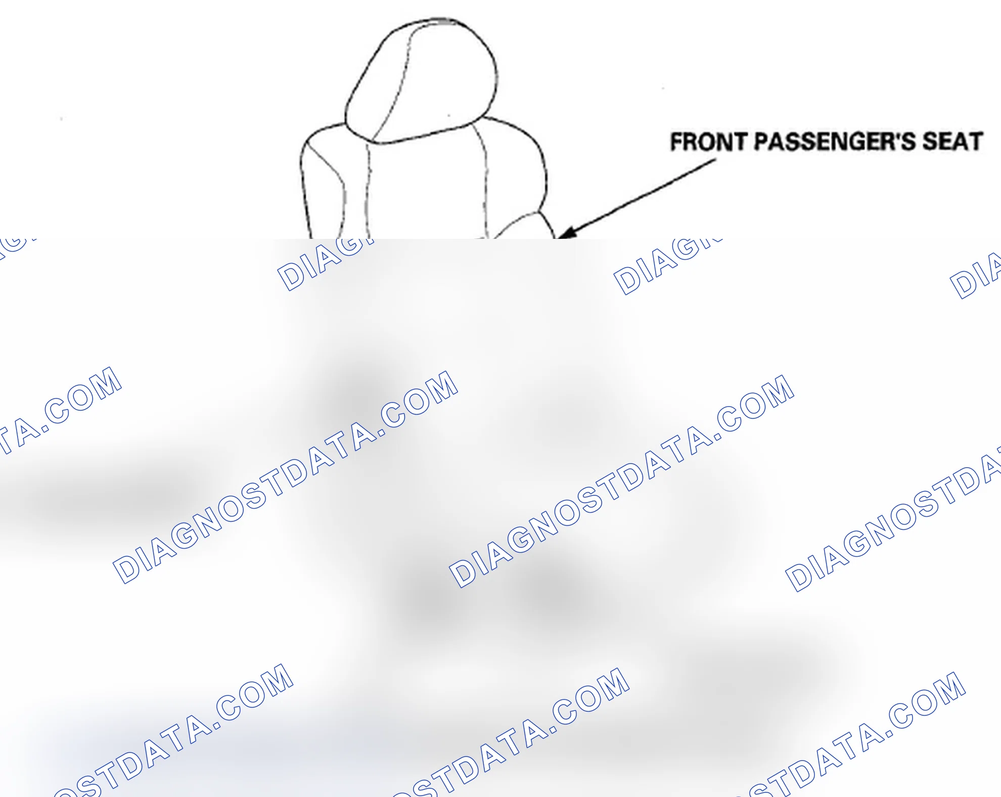 Scheme 410: Front Passenger's Seat