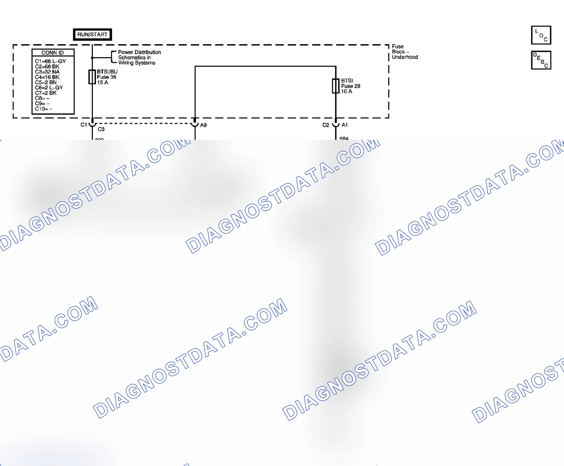 Scheme 270: Automatic Transmission Shift Lock Control Schematics