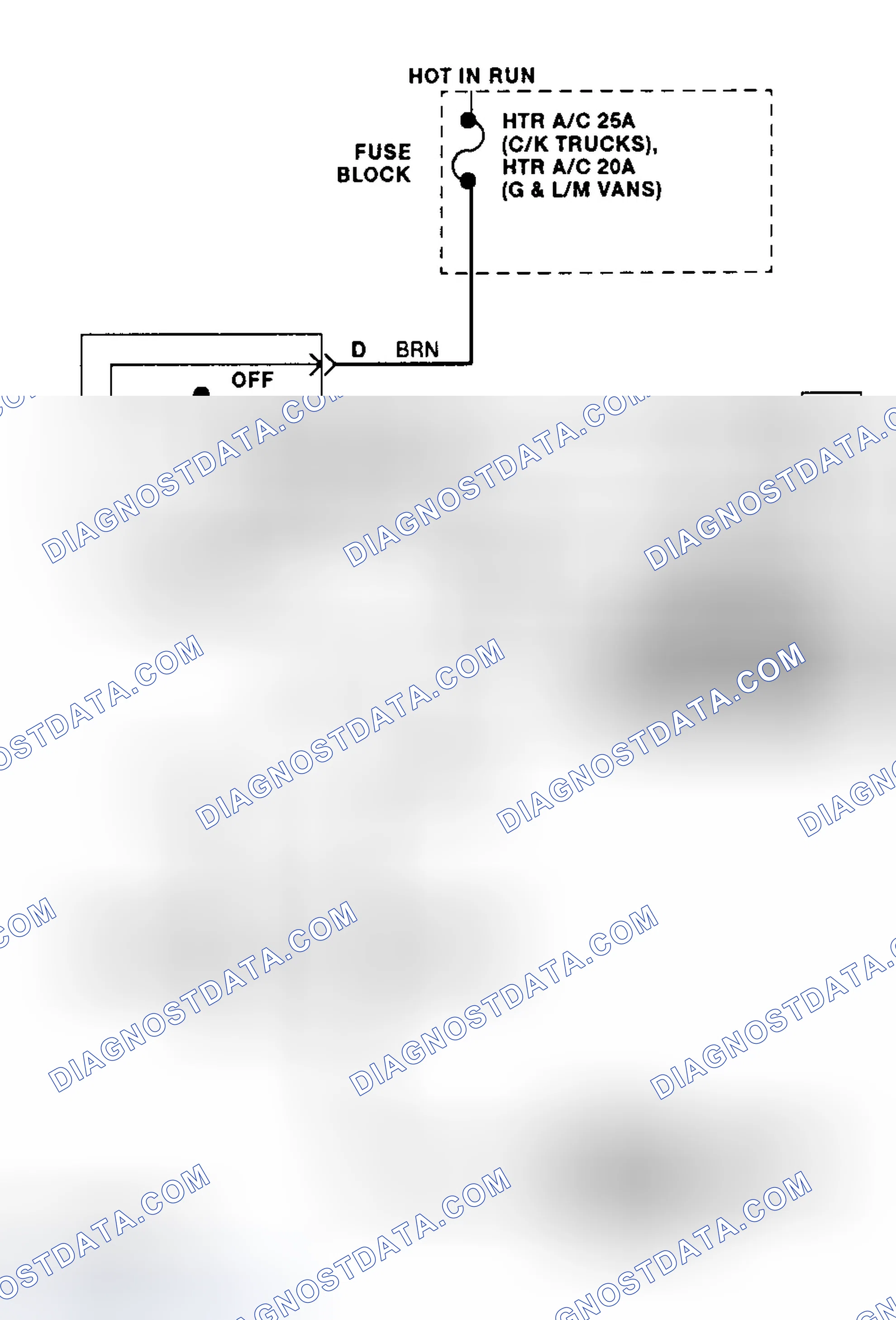 Fig. 5: Front Heater System Wiring Diagram
