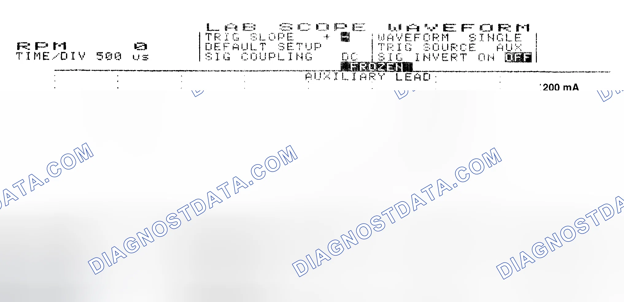 Scheme 17: Single Injector w/Normal Current Flow - Current Pattern
